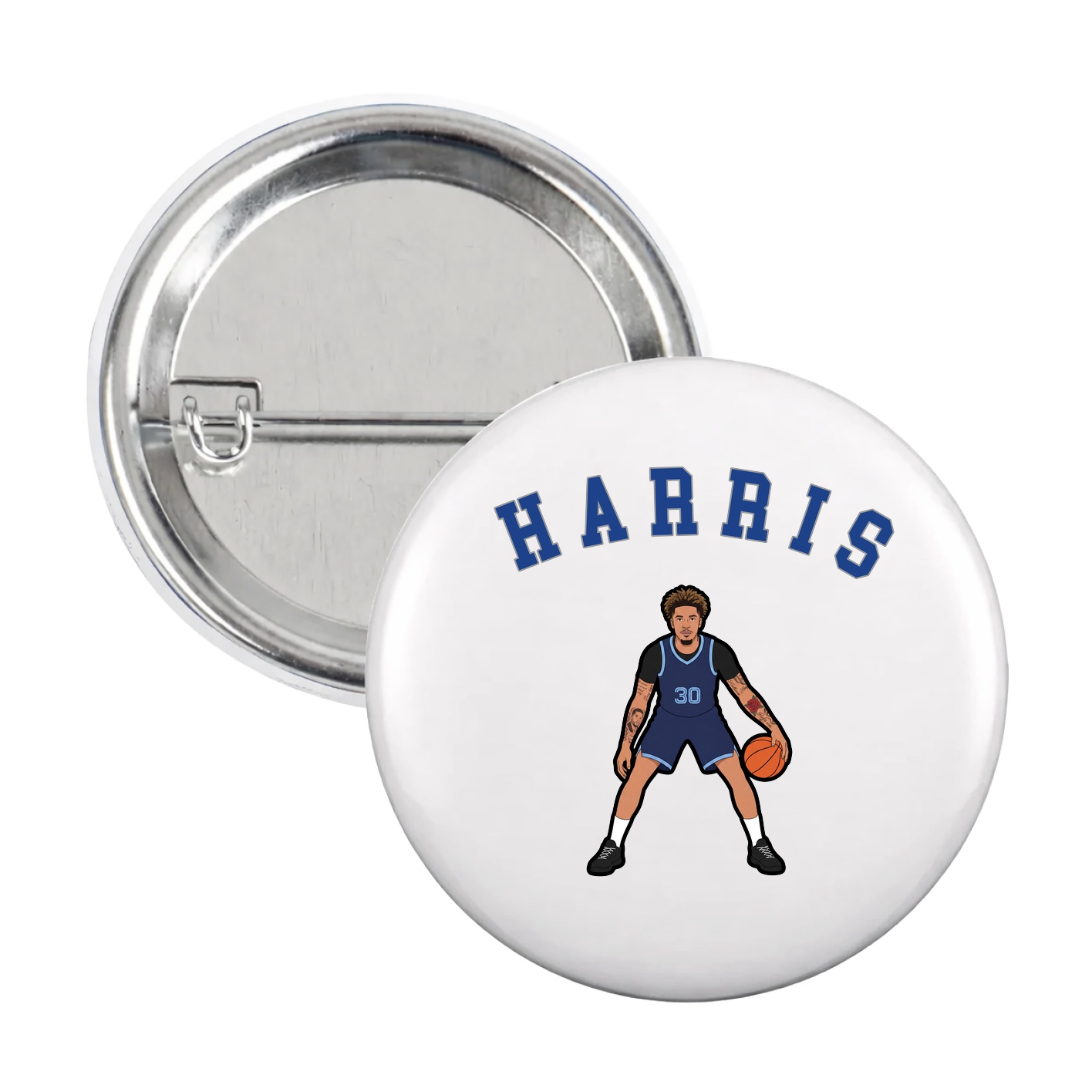 Game Day Button — Shirsey Arch in White
