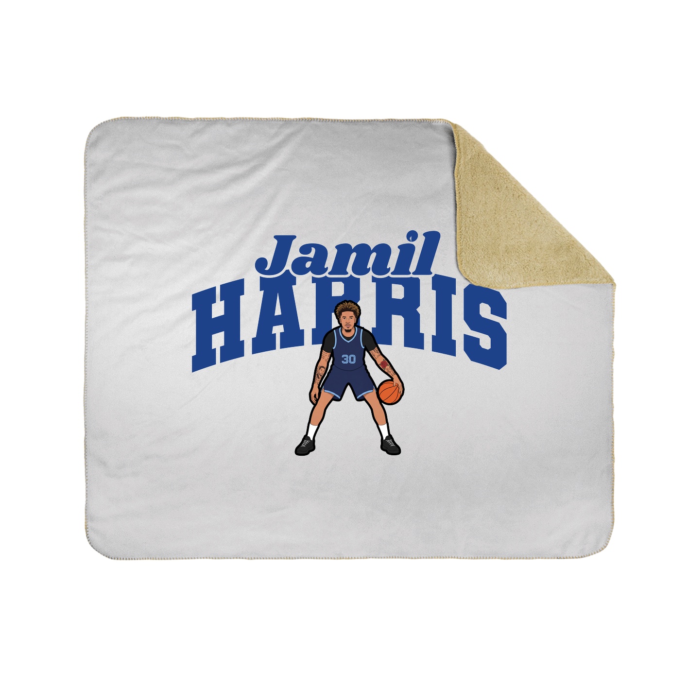 Throw Blanket — Signature Arch in White