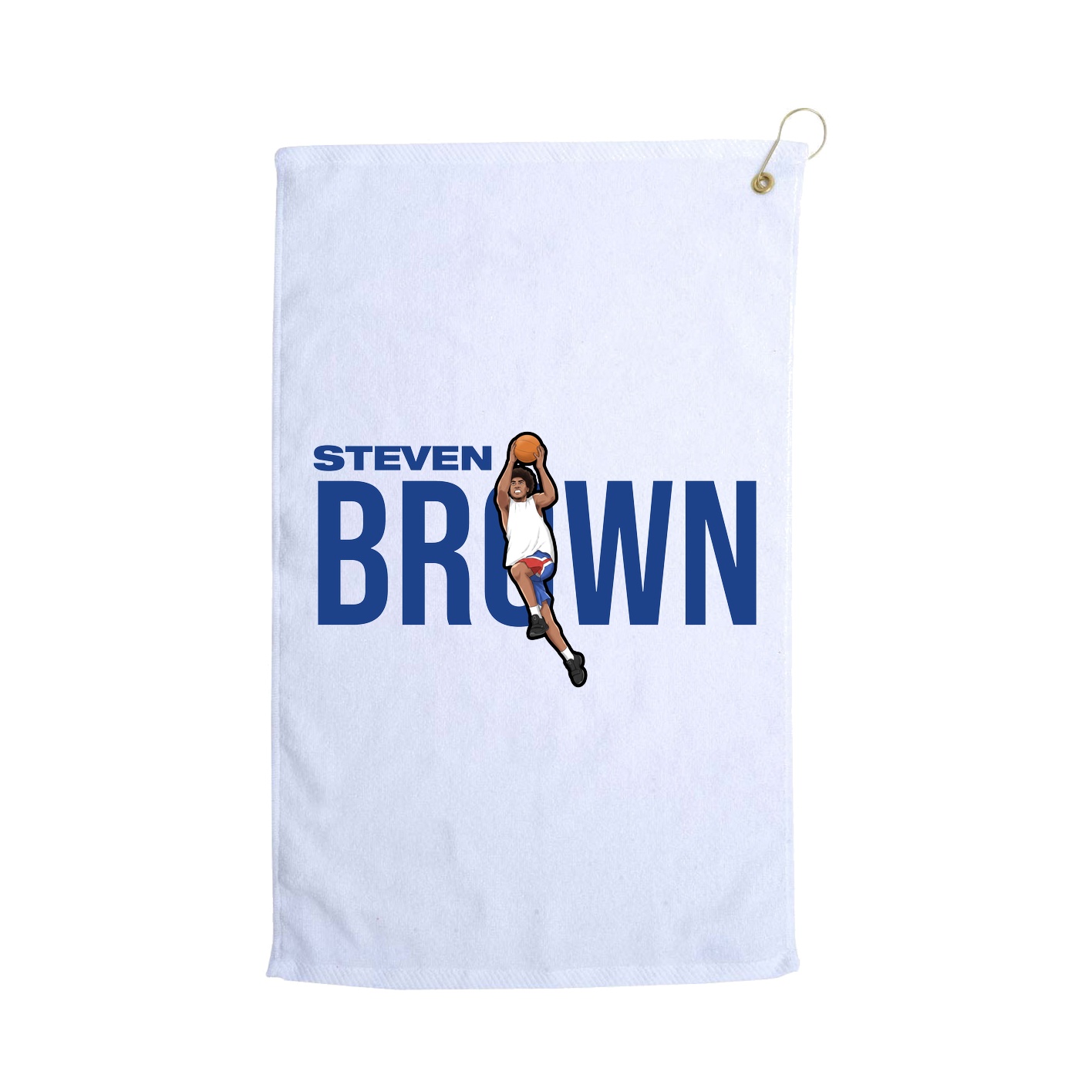 Golf Towel — Player Name in White