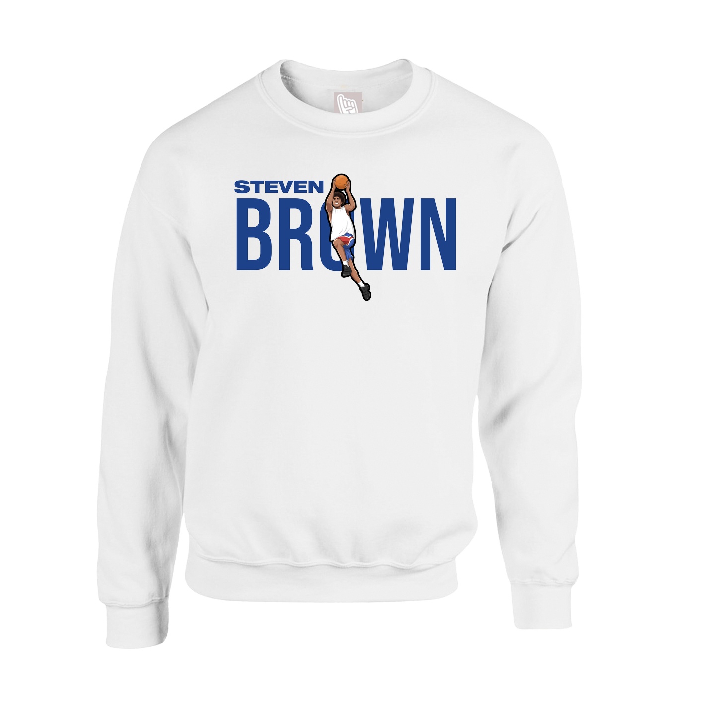 Fleece Crew — Player Name in White