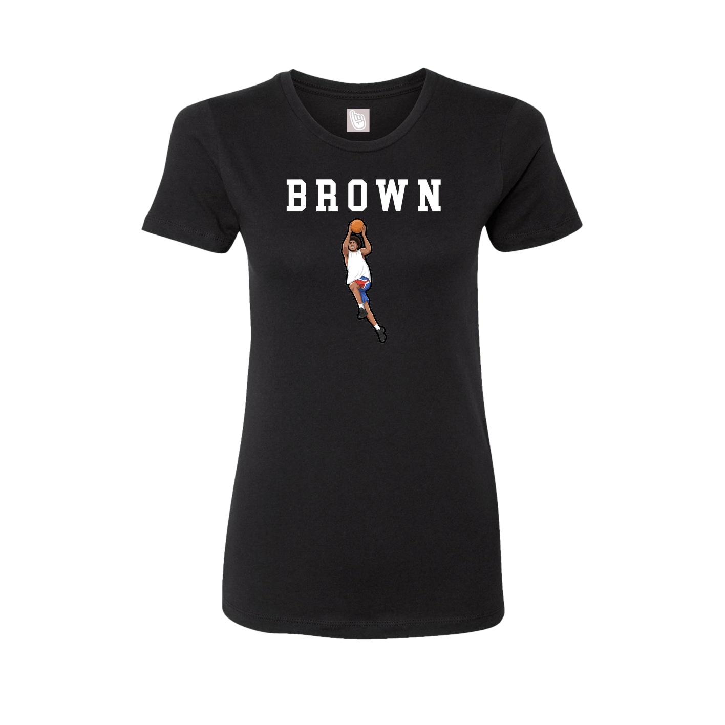Fitted Women's Tee — Shirsey in Black