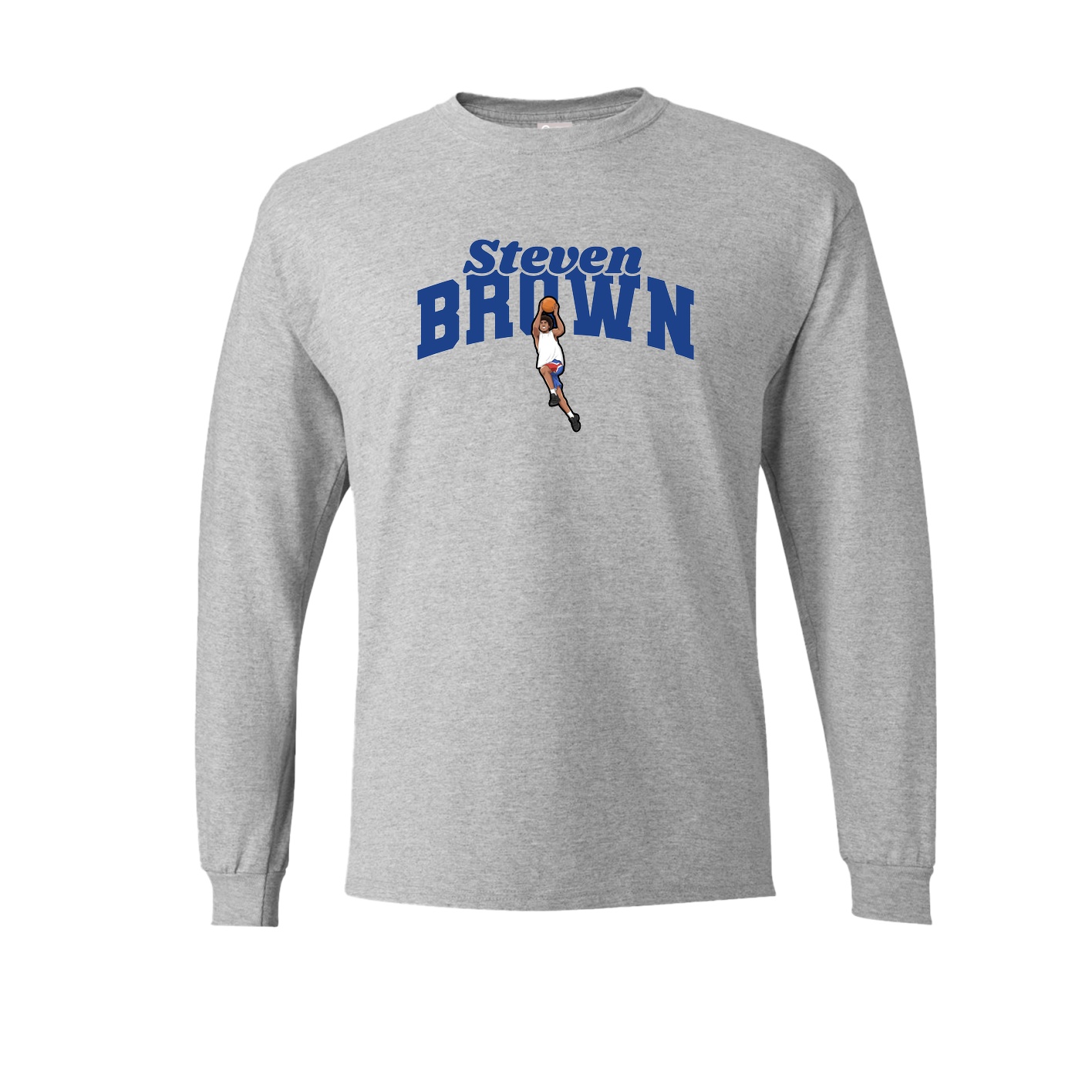 Long Sleeve Tee — Signature Arch in Grey