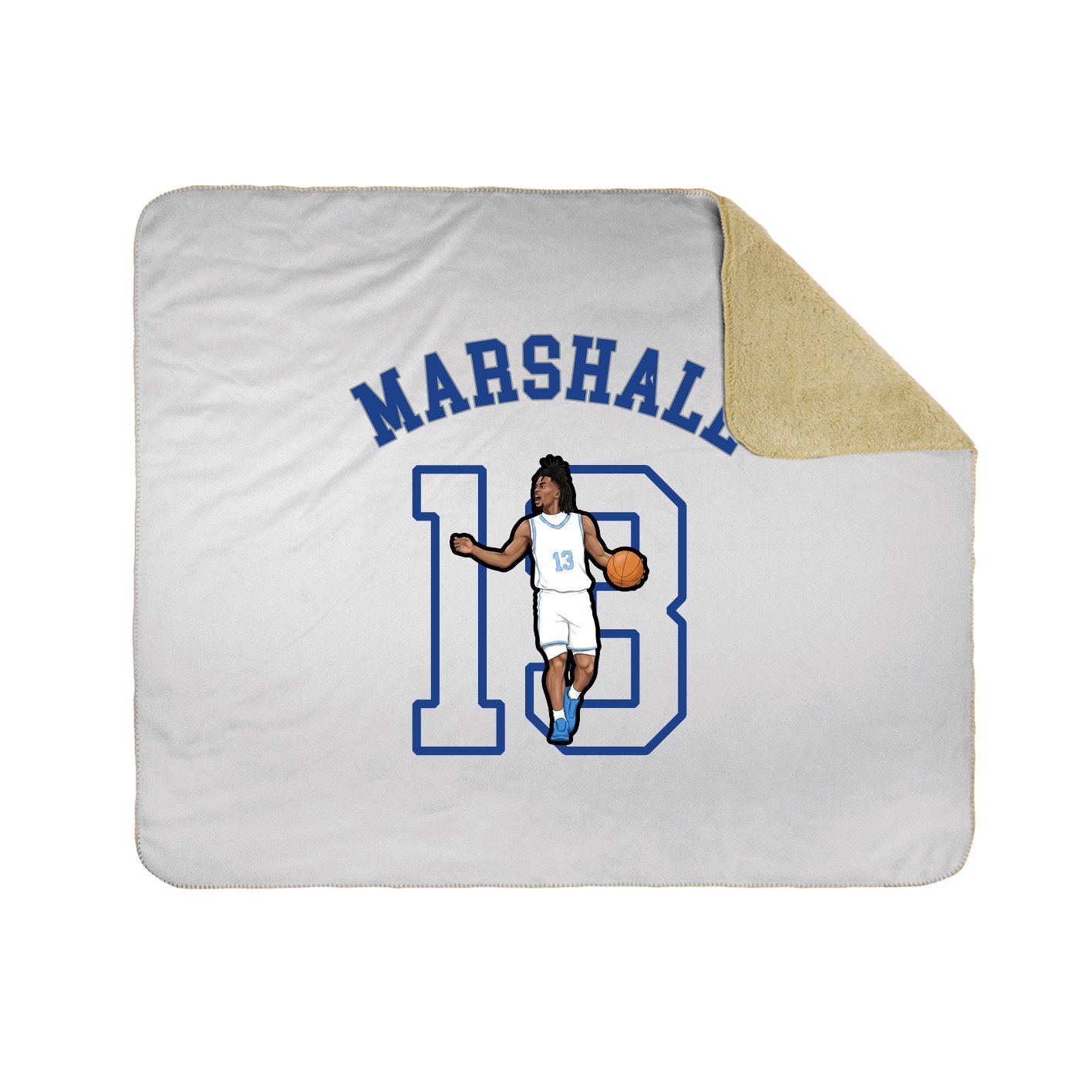Throw Blanket — Shirsey Arch in White