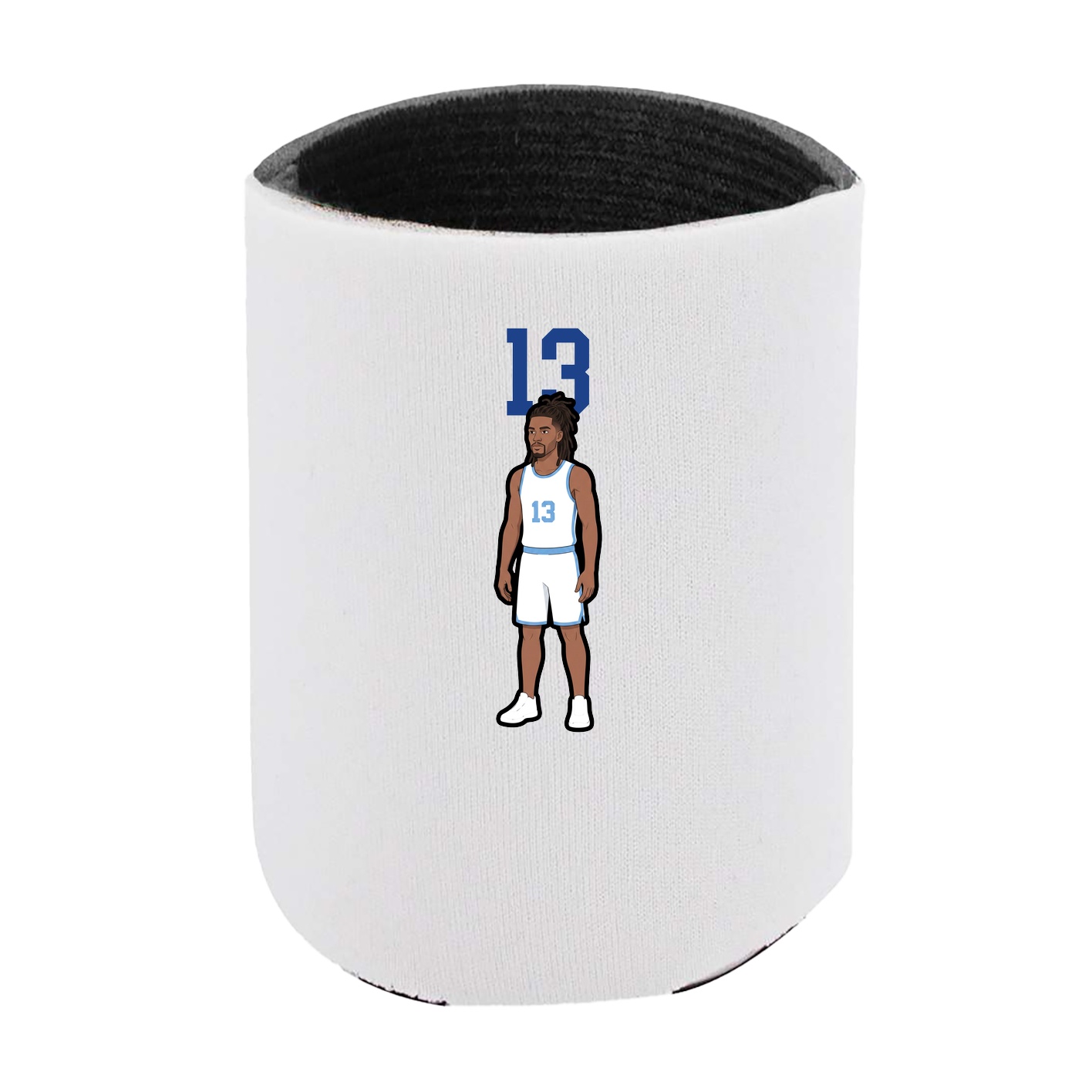 Can Holder — Number Top in White