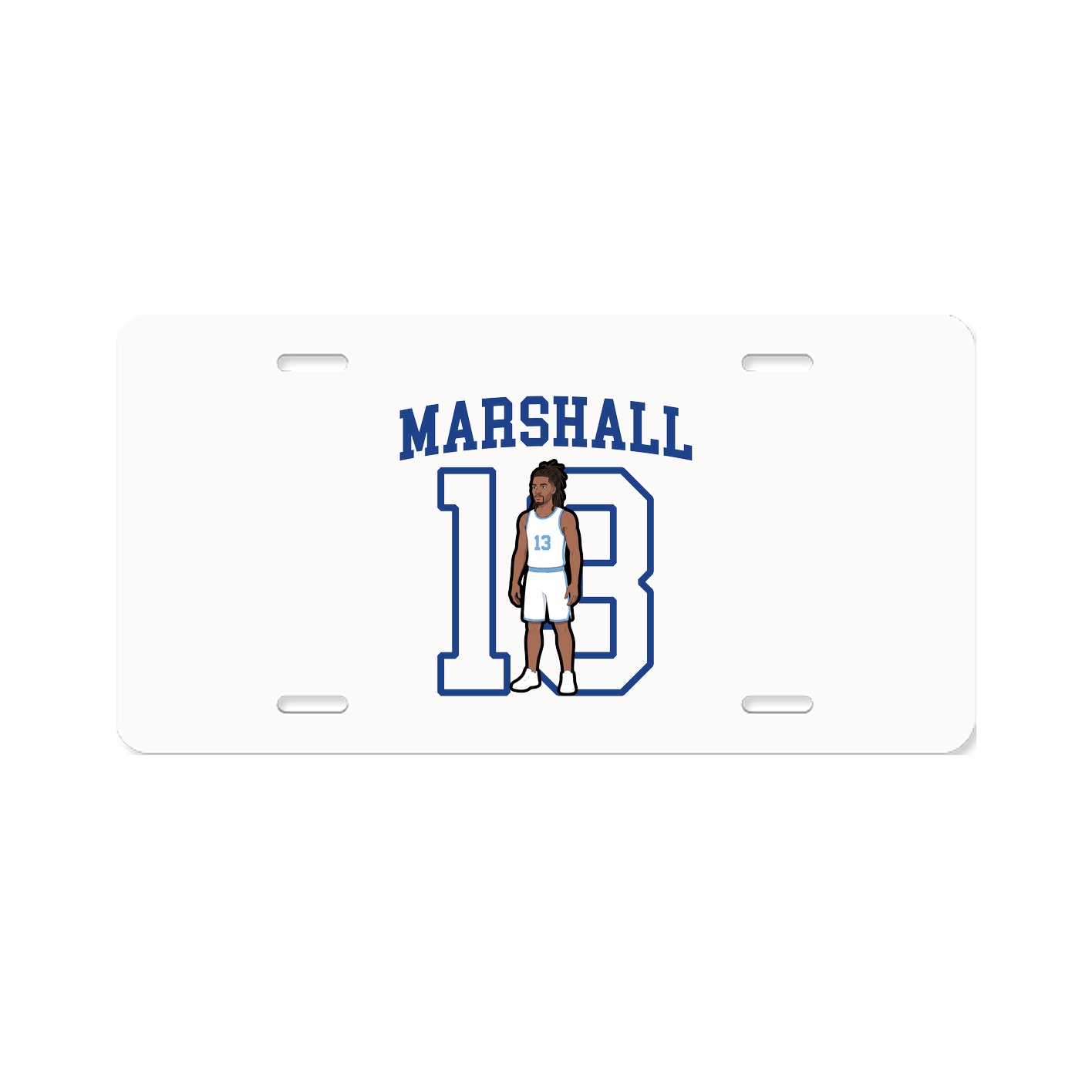 Aluminum License Plate