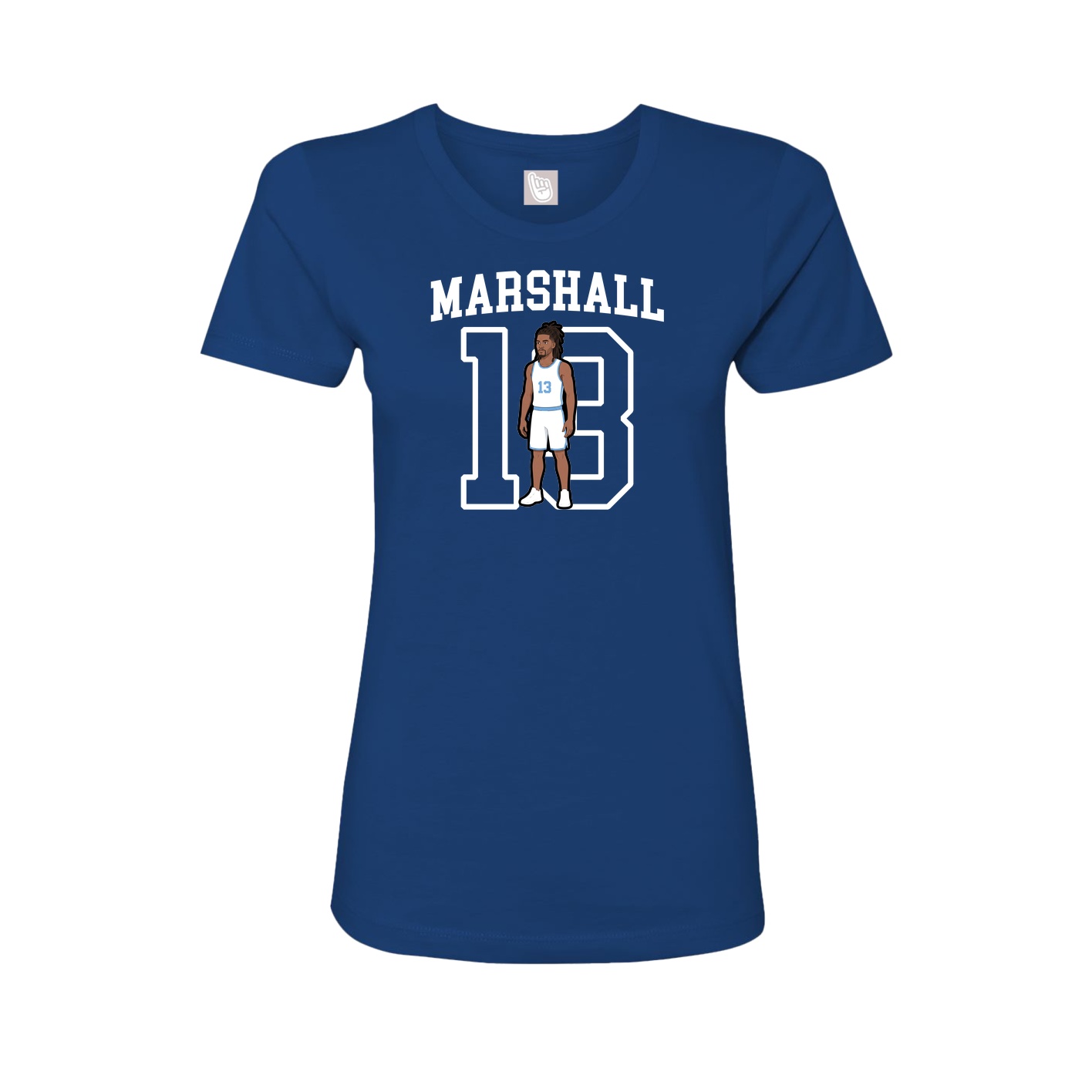 Fitted Women's Tee — Shirsey in Royal