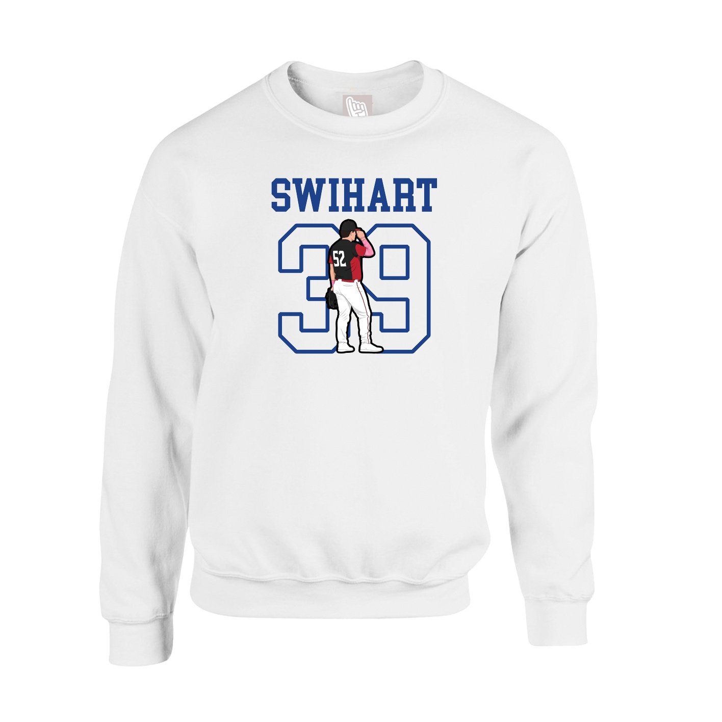 Fleece Crew — Shirsey in White