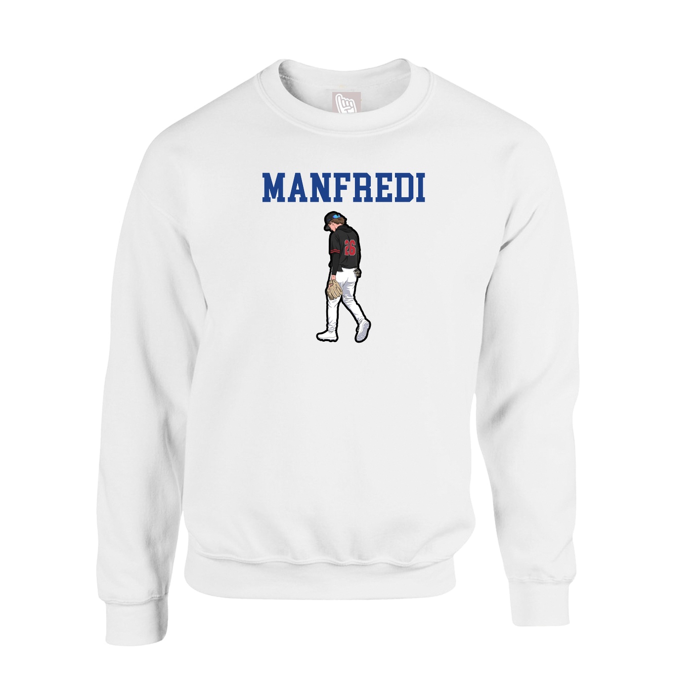 Fleece Crew — Shirsey in White