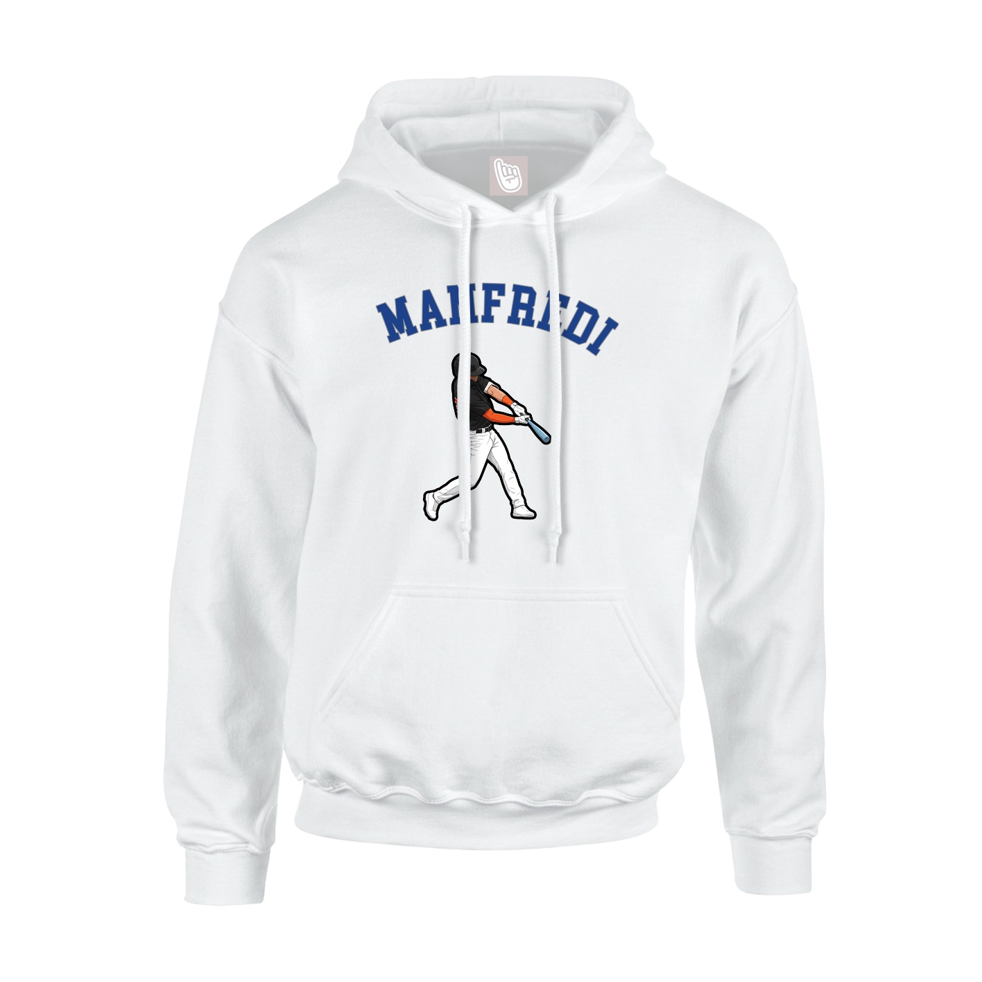 Hoodie — Shirsey Arch in White