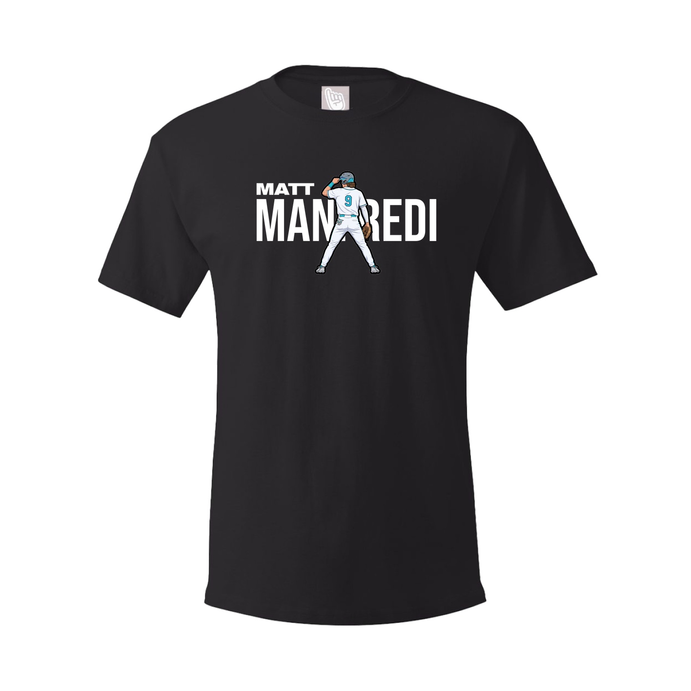 Tee — Player Name in Black