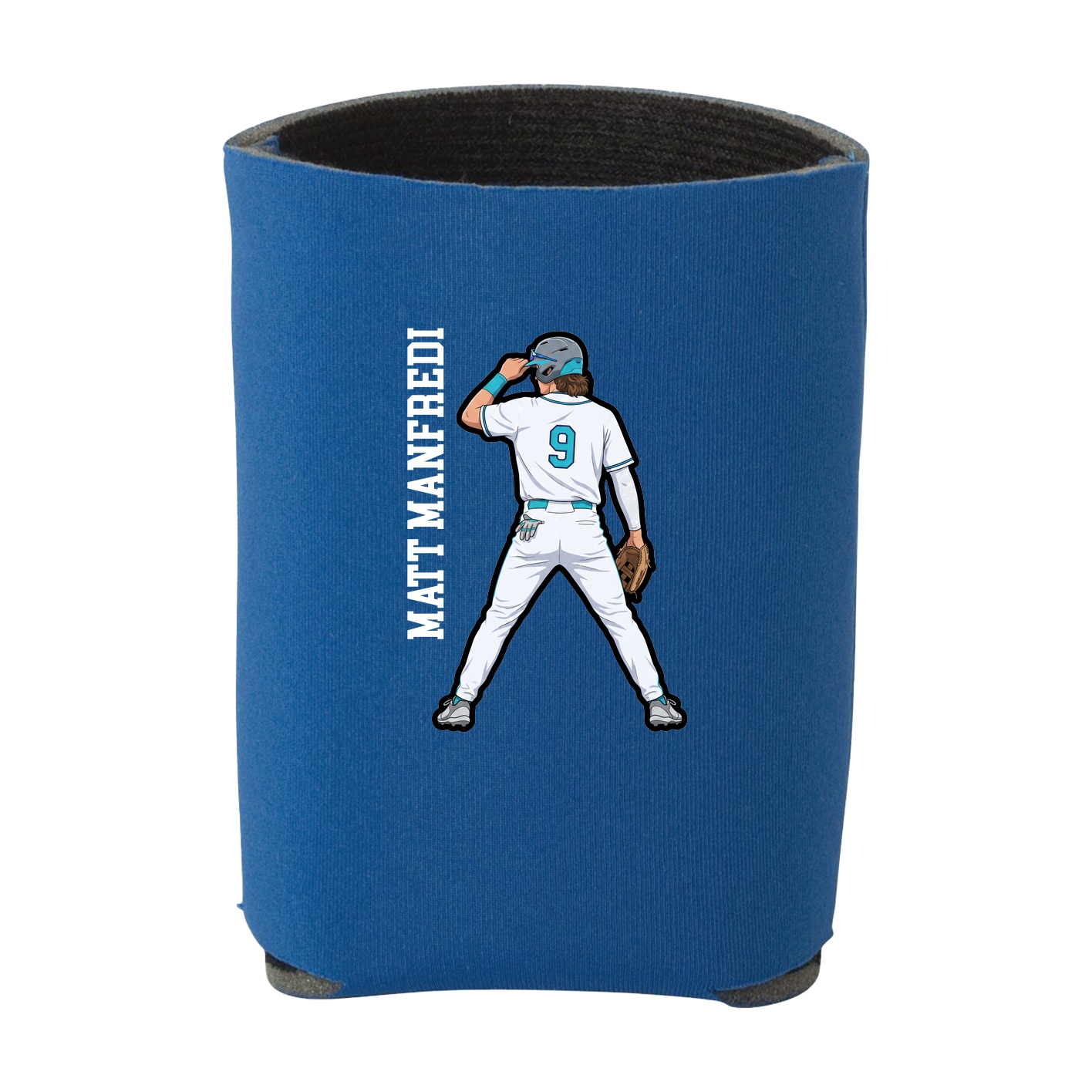 Can Holder — Name Vertical in Royal