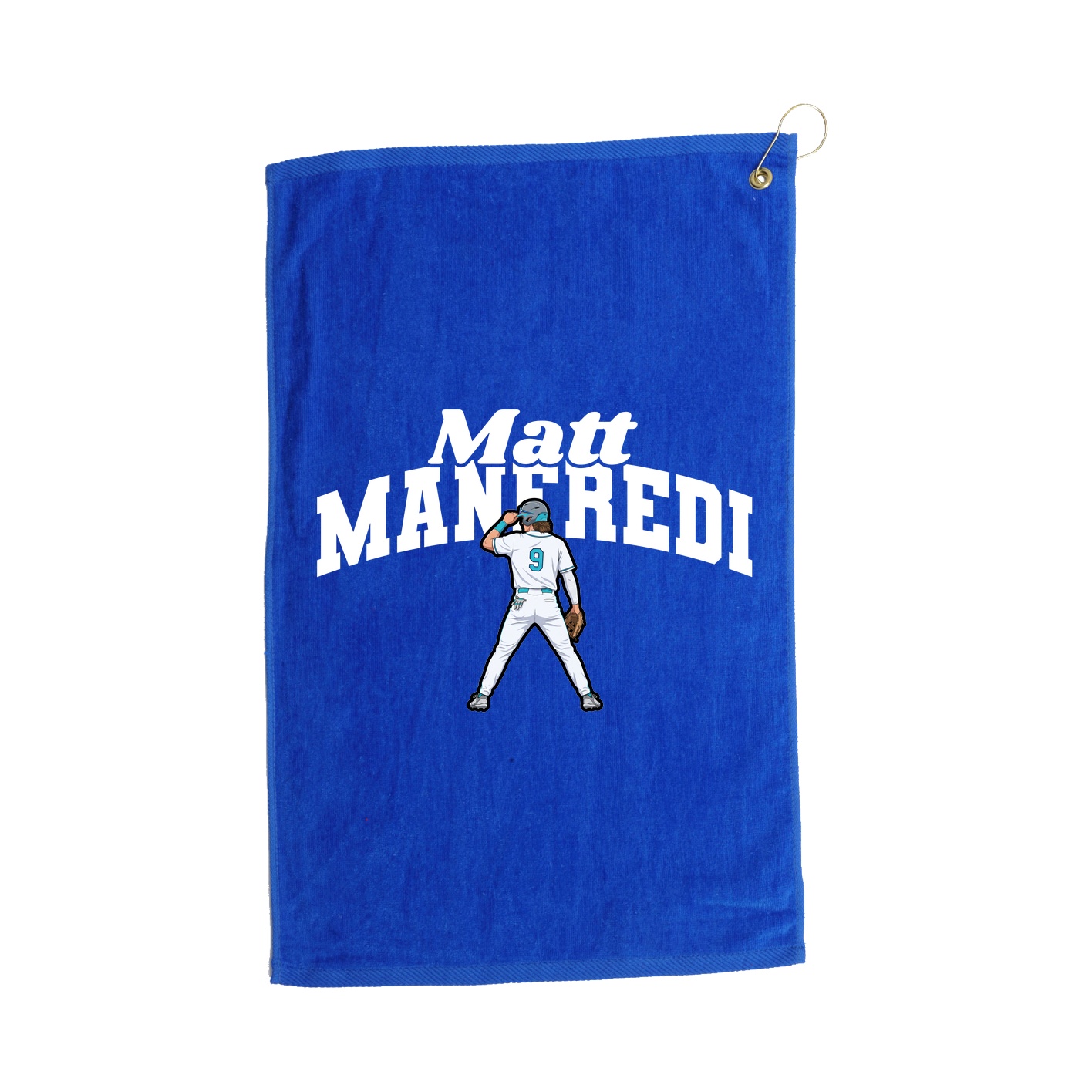 Golf Towel — Signature Arch in Royal