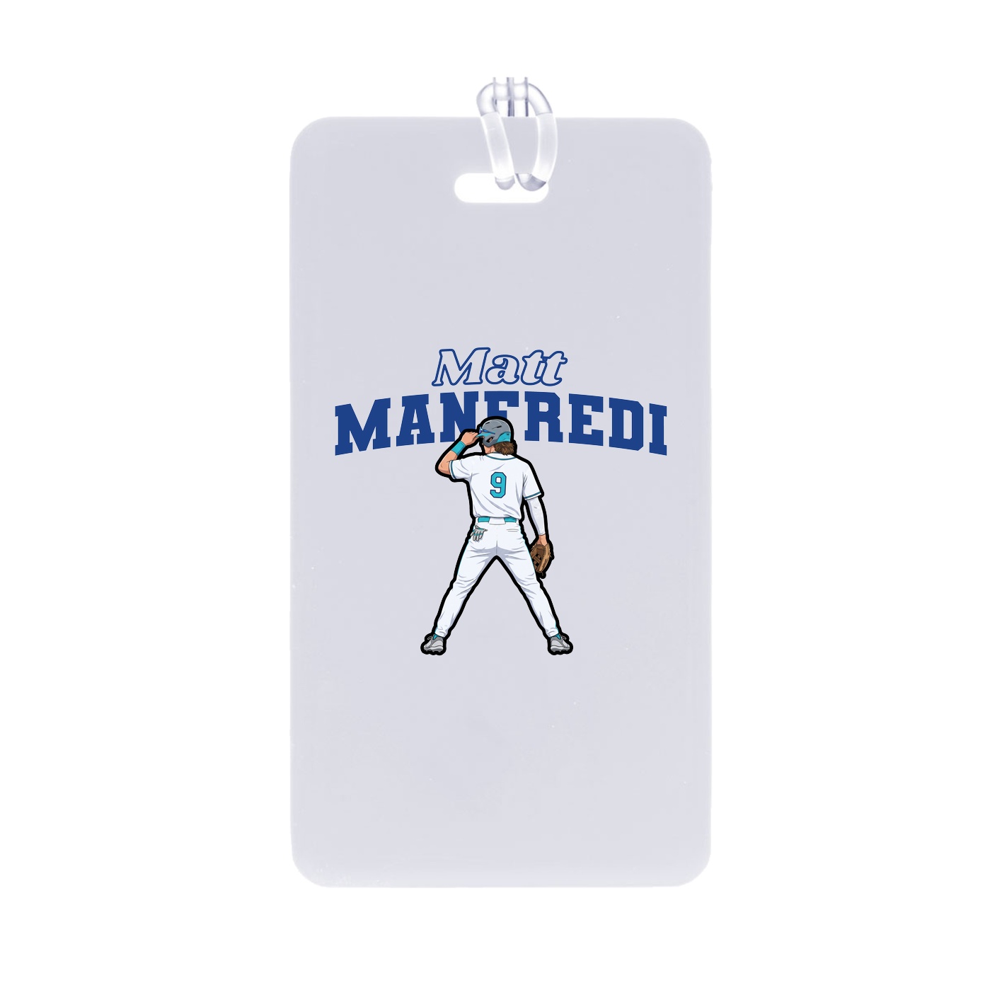 Bag Tag — Name Arch in Classic