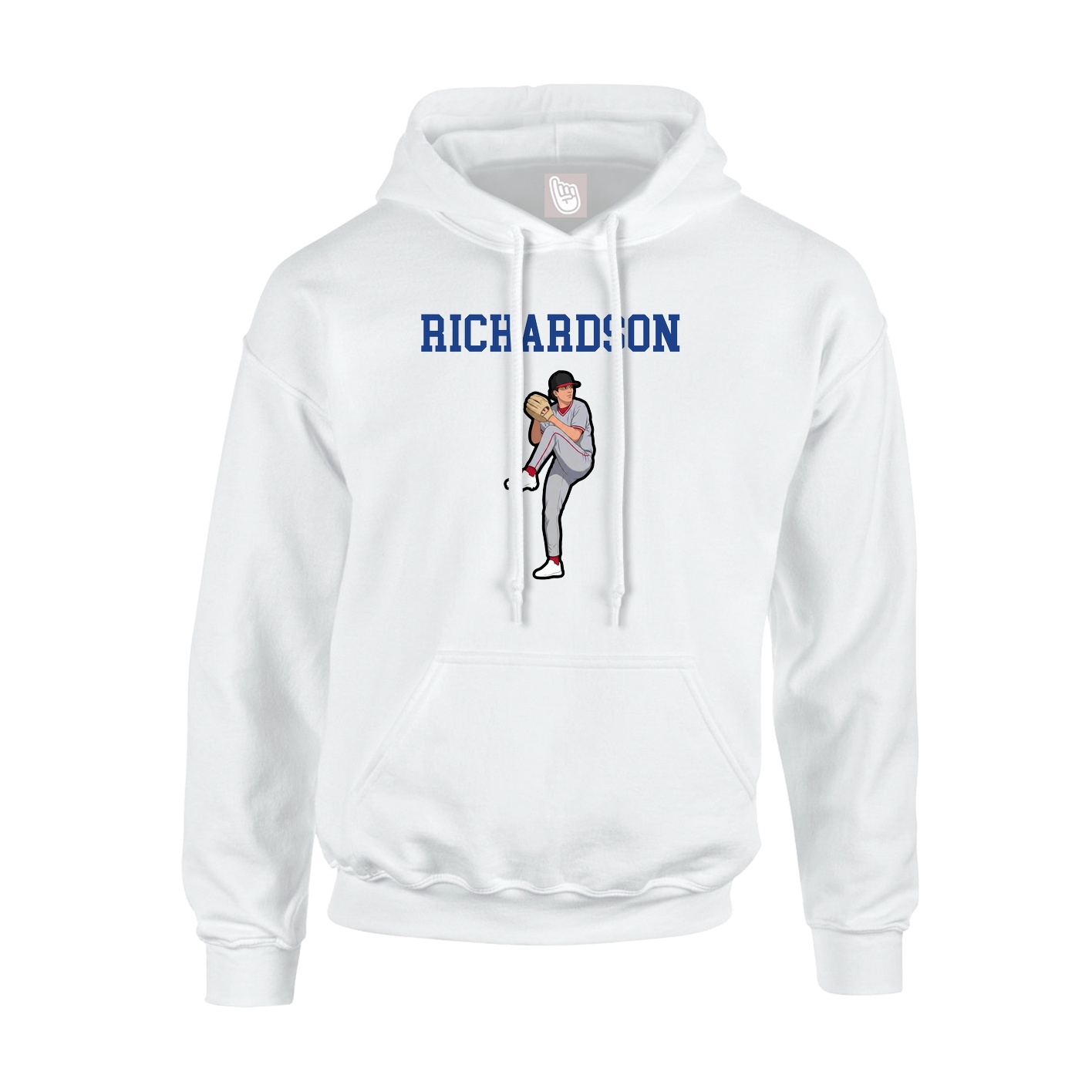Hoodie — Shirsey in White