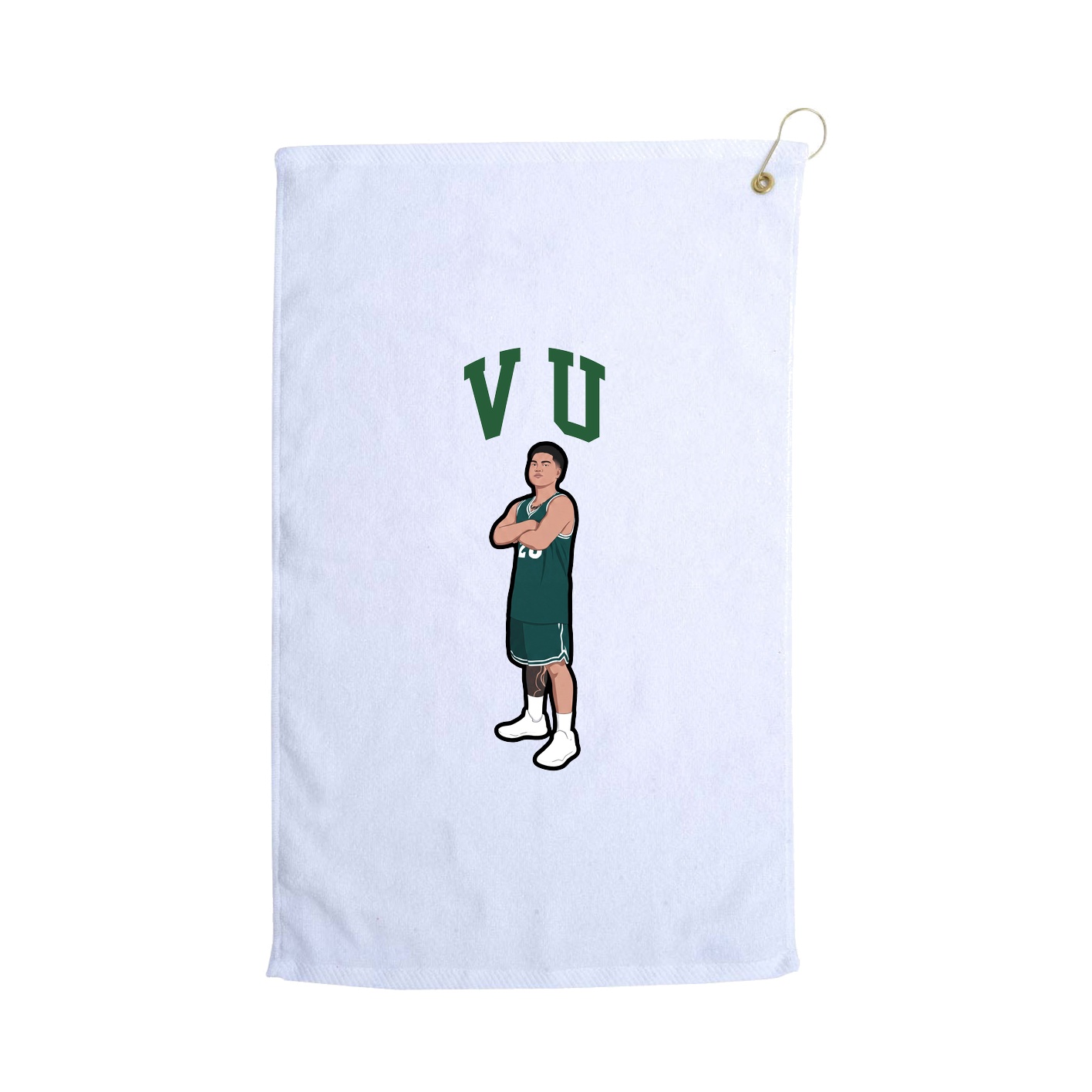 Golf Towel — Shirsey in White