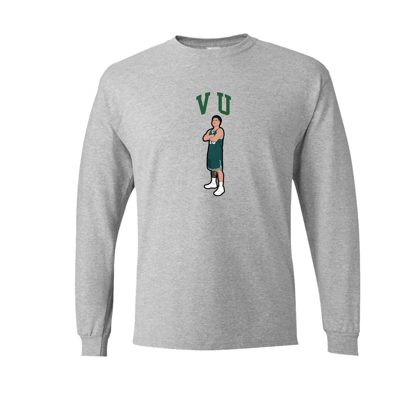 Long Sleeve Tee — Shirsey in Grey