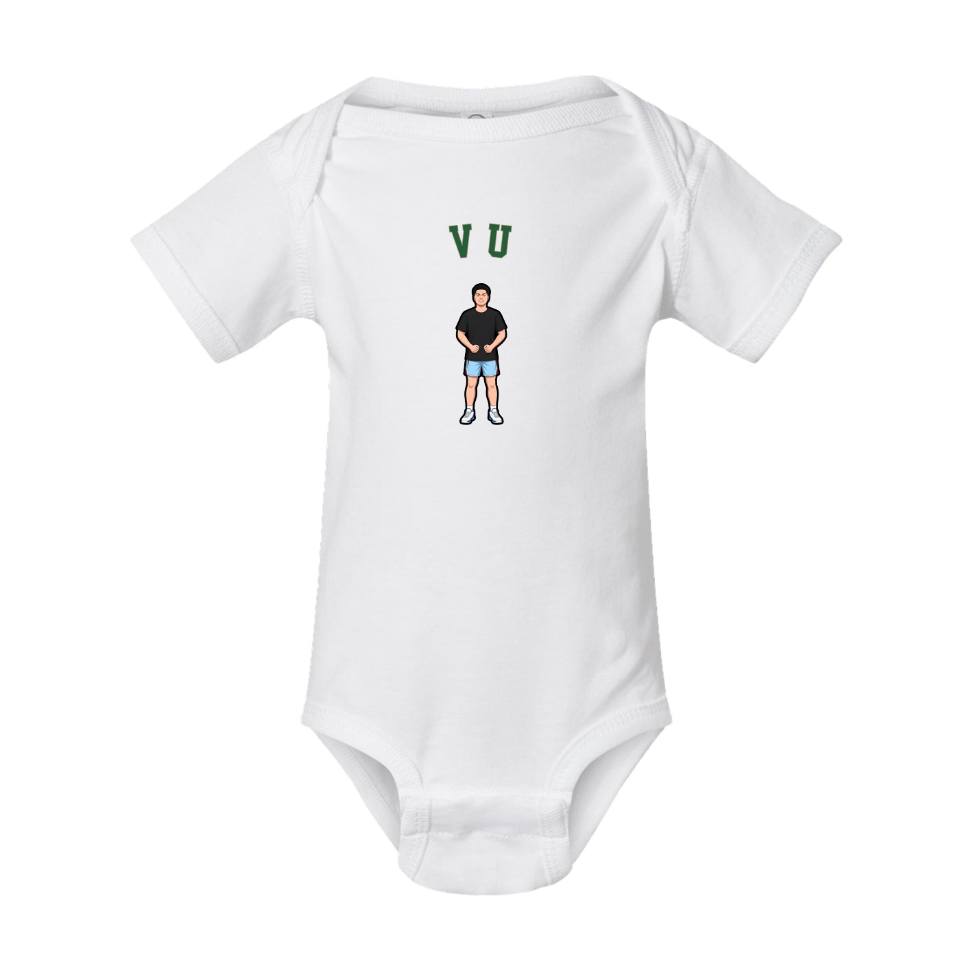 Baby Onesie — Shirsey Arch in White