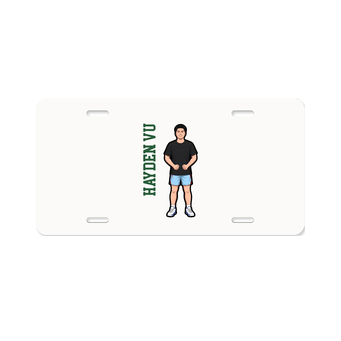 Aluminum License Plate