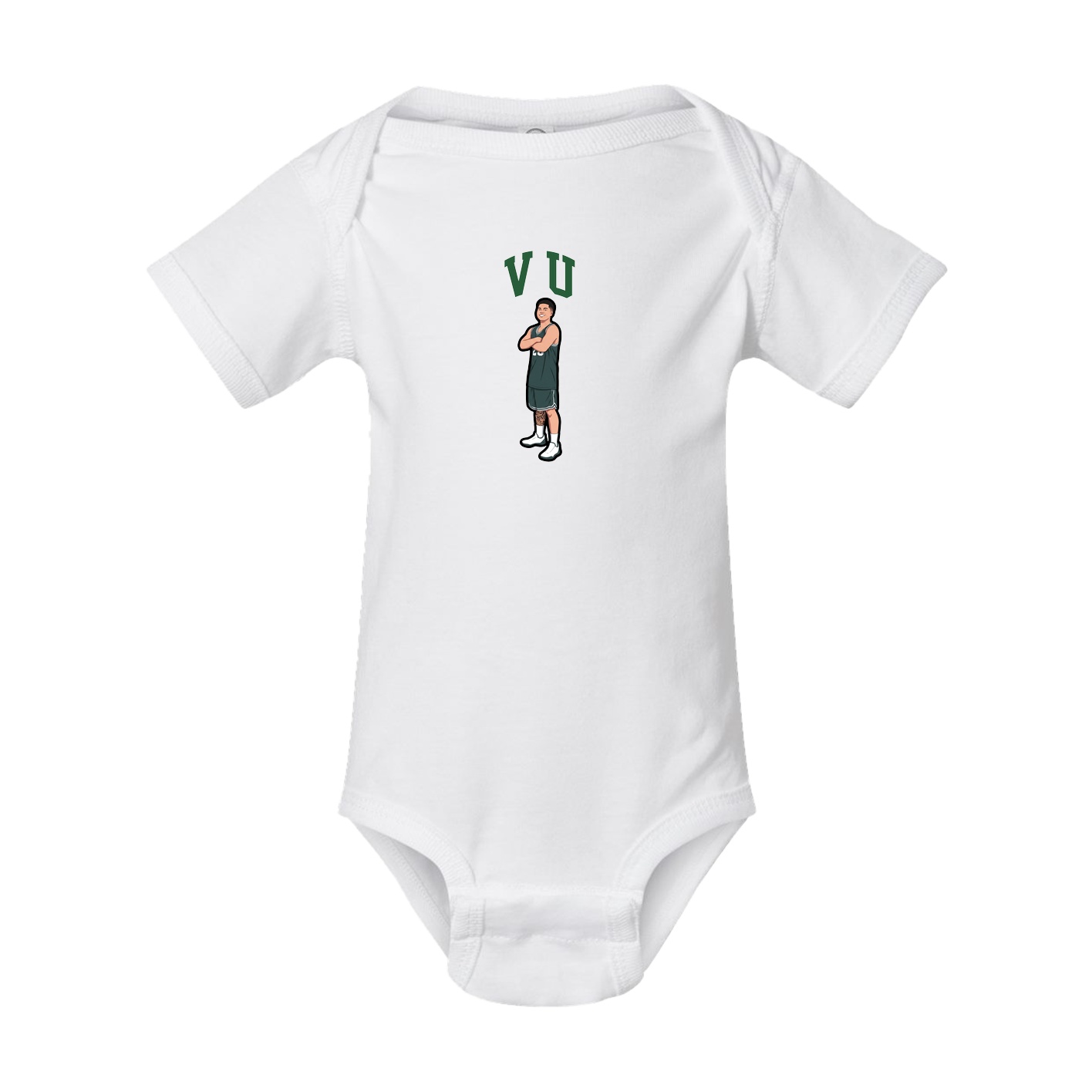 Baby Onesie — Shirsey in White