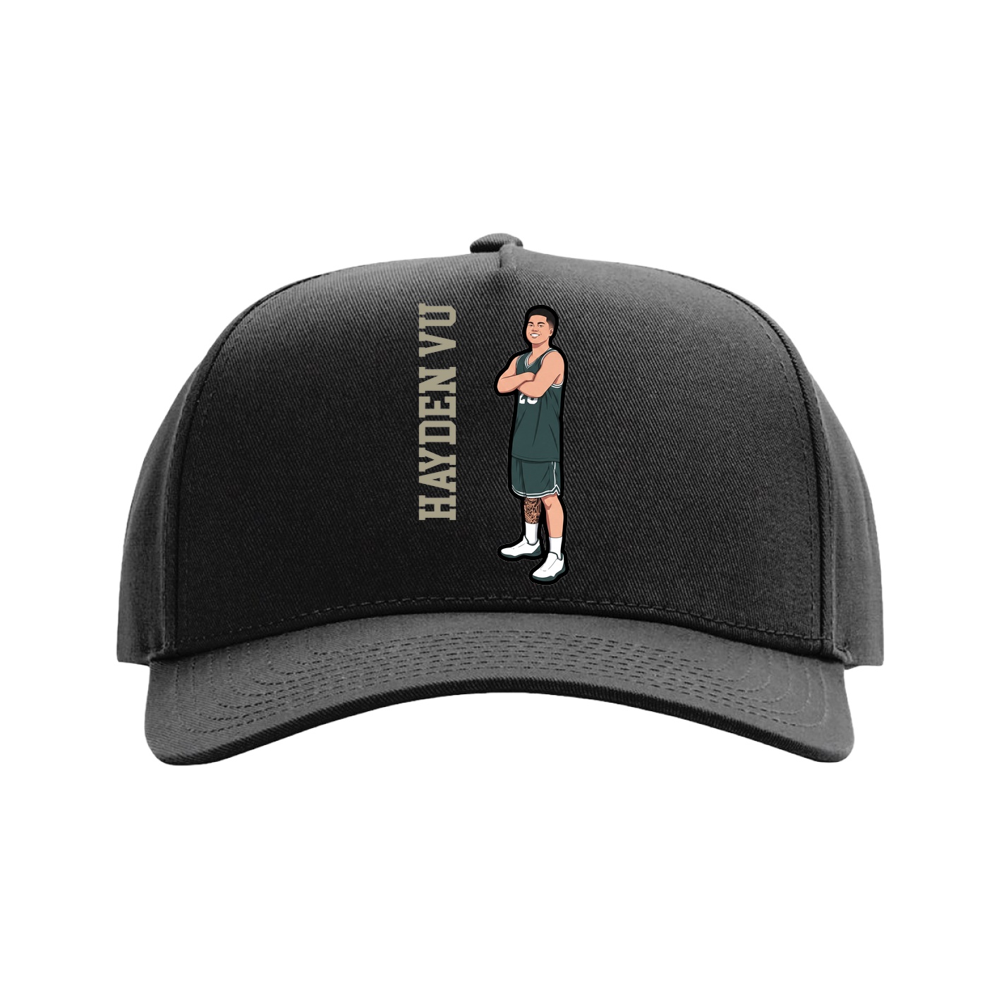 Full Fabric Five-Panel Champ Cap