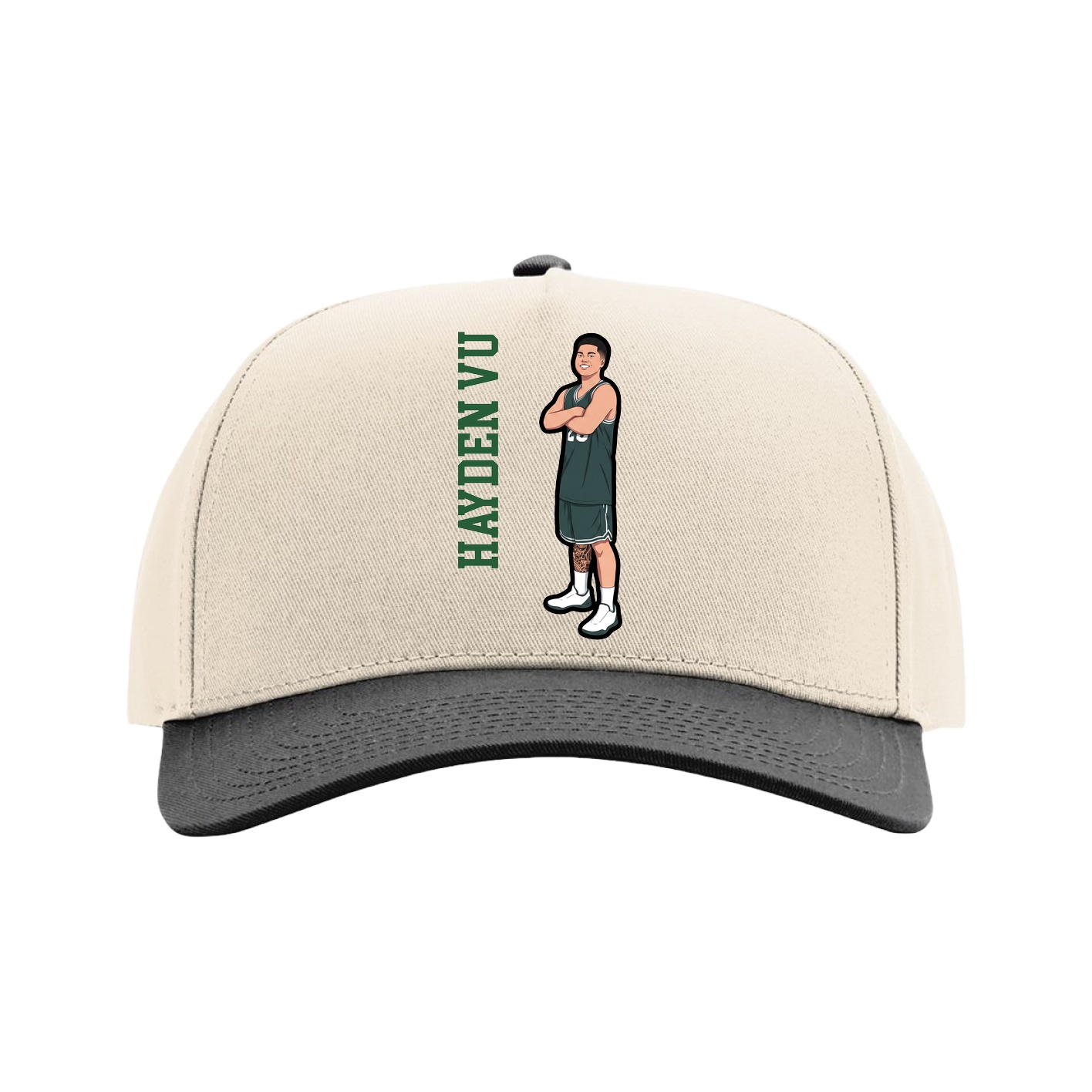 Full Fabric Five-Panel Champ Cap