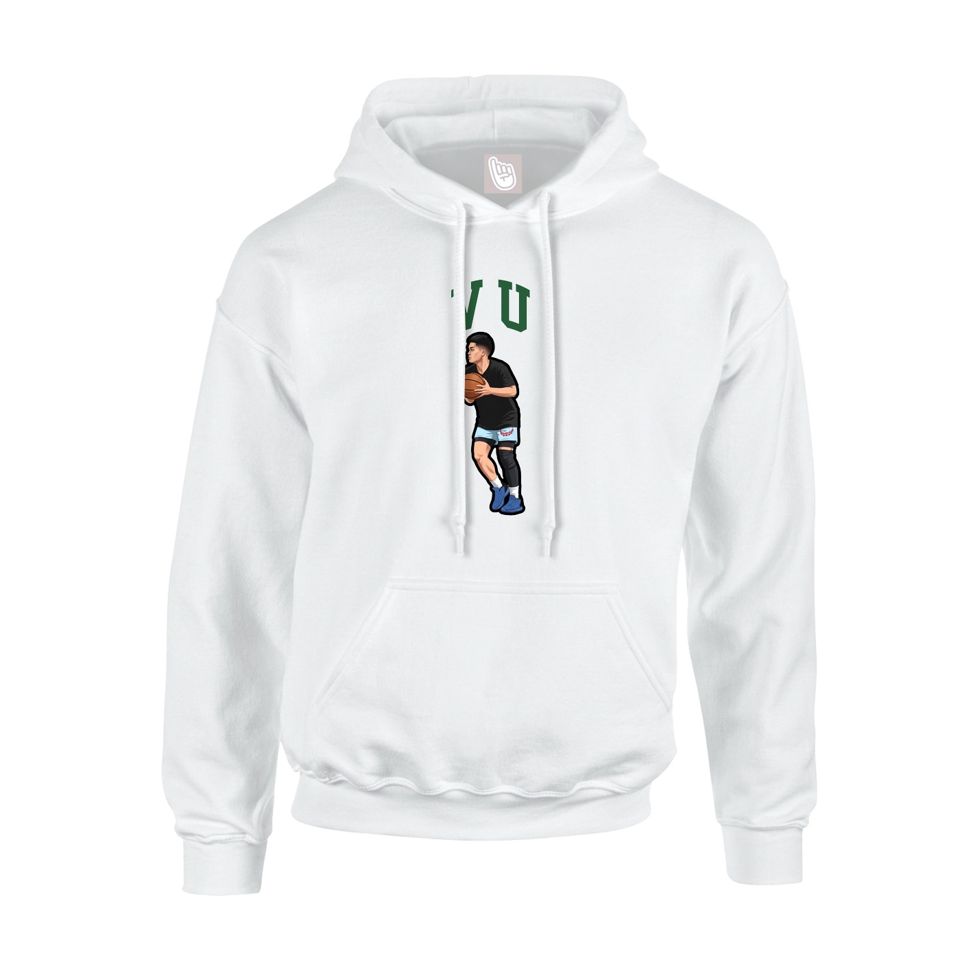 Youth Hoodie — Shirsey in White