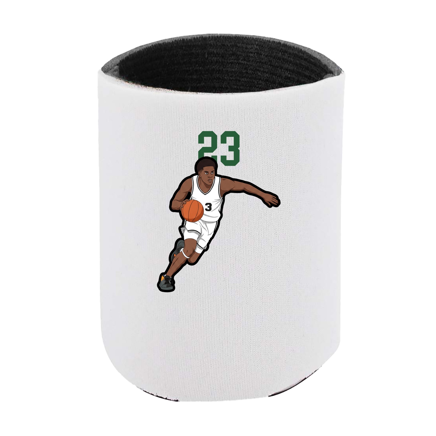 Can Holder — Number Top in White