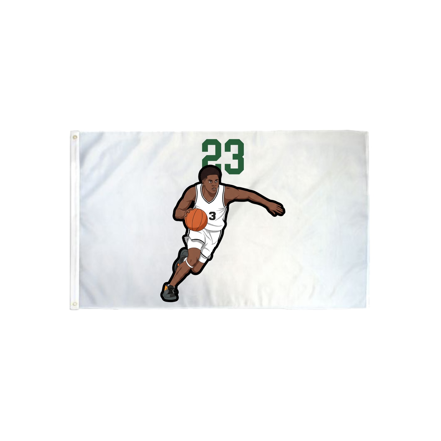 3x5 Flag — Number Top in Classic