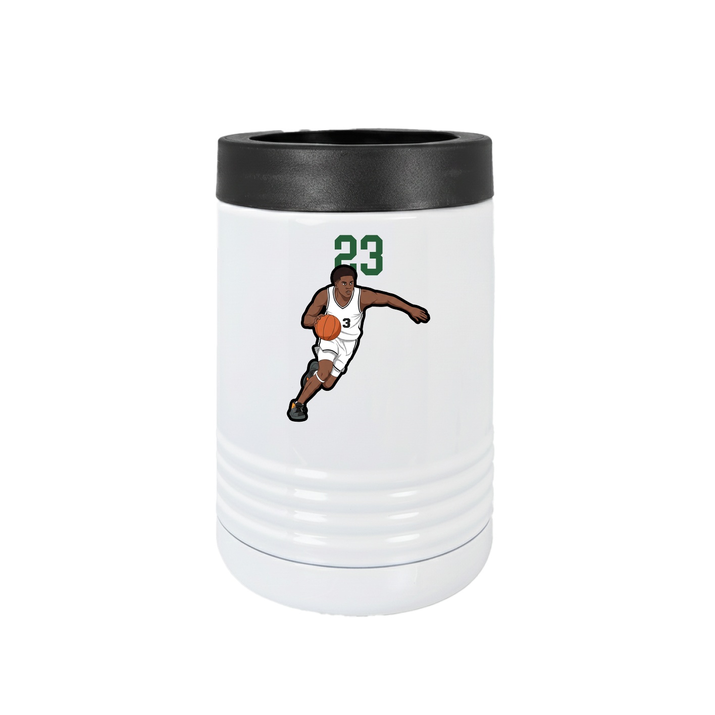 Beverage Holder — Number Top in White