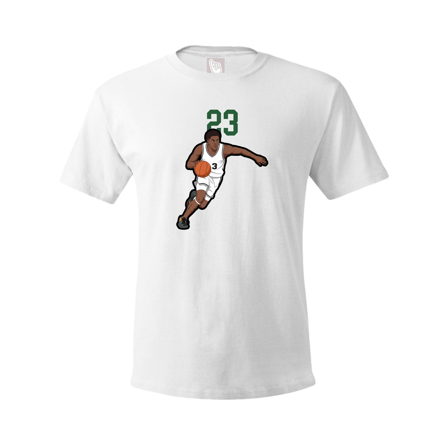 Tee — Number Top in White
