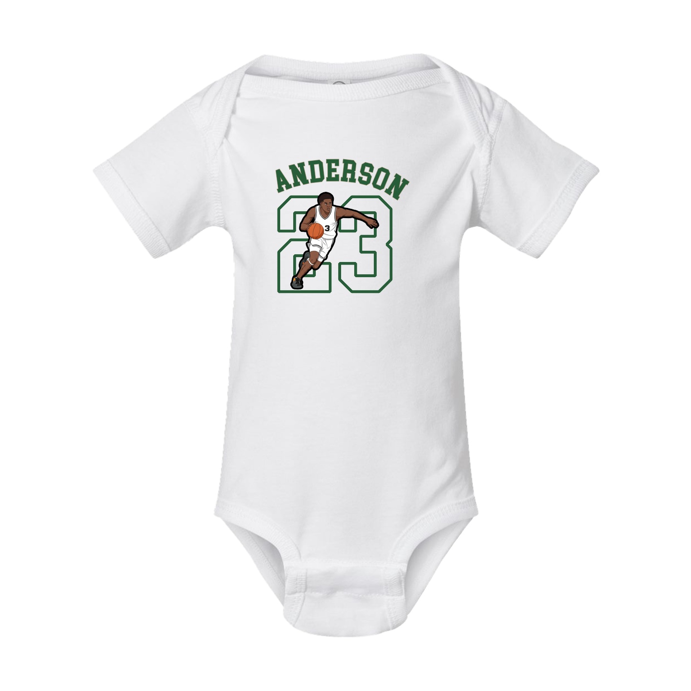 Baby Onesie — Shirsey Arch in White