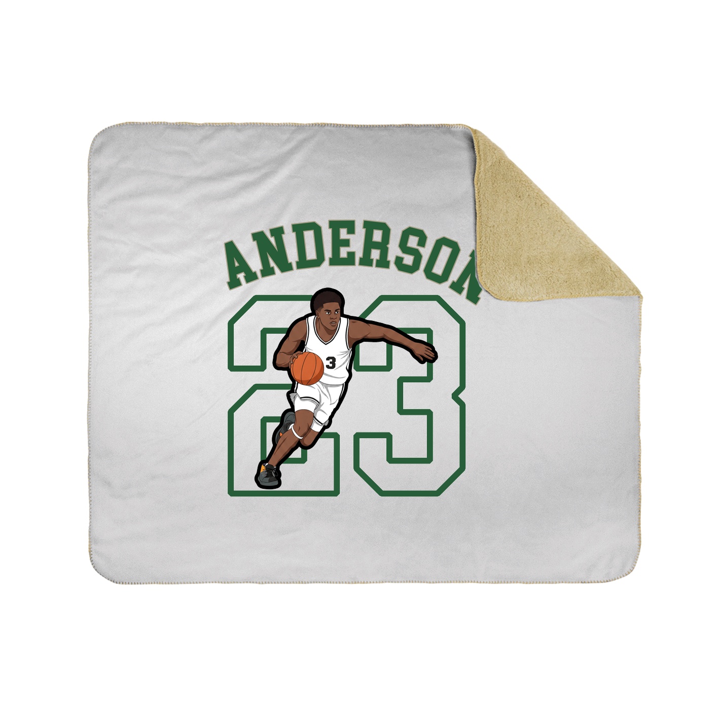Throw Blanket — Shirsey Arch in White