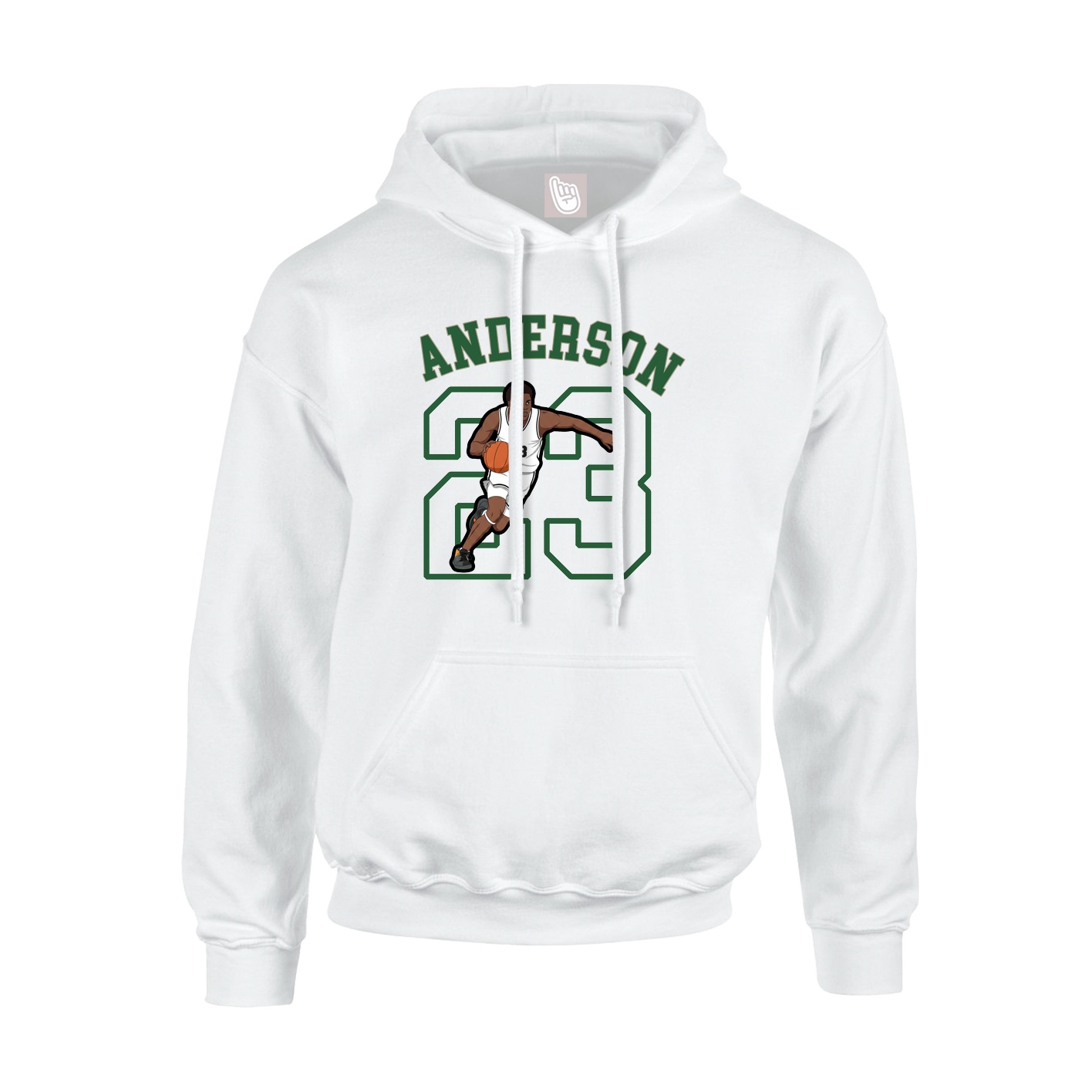 Hoodie — Shirsey Arch in White
