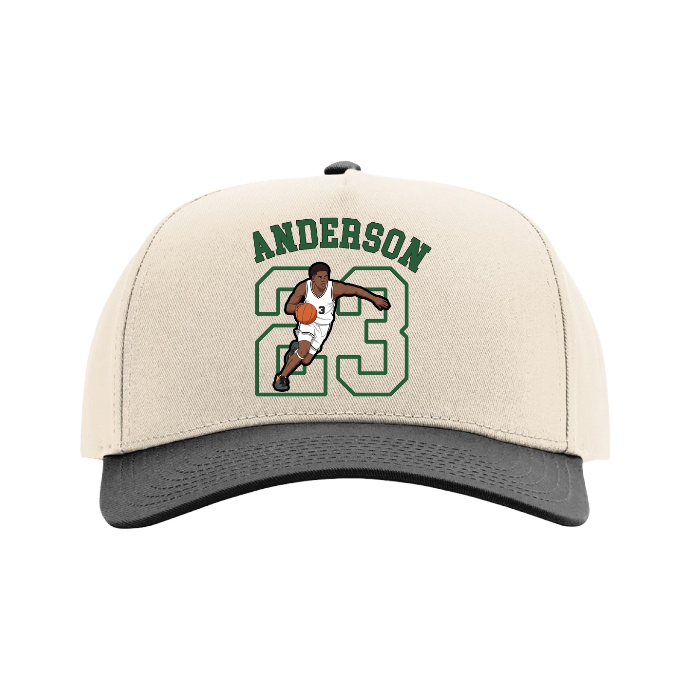 Full Fabric Five-Panel Champ Cap
