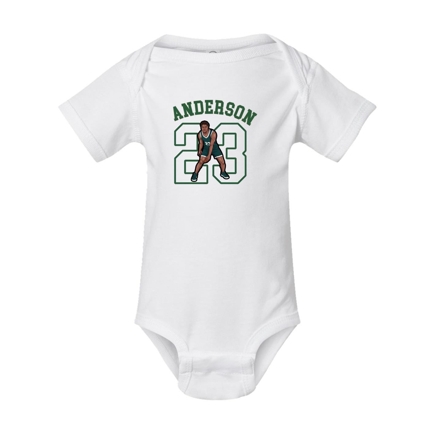Baby Onesie — Shirsey Arch in White