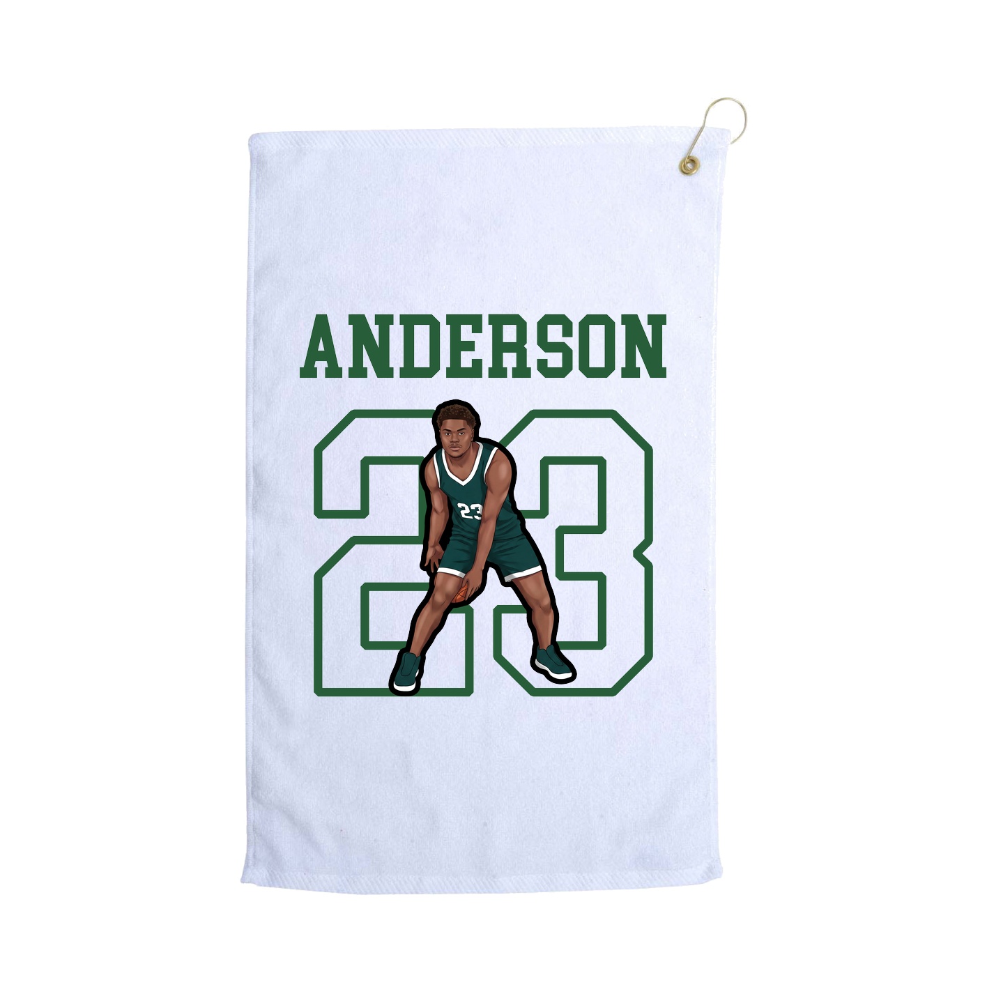 Golf Towel — Shirsey in White