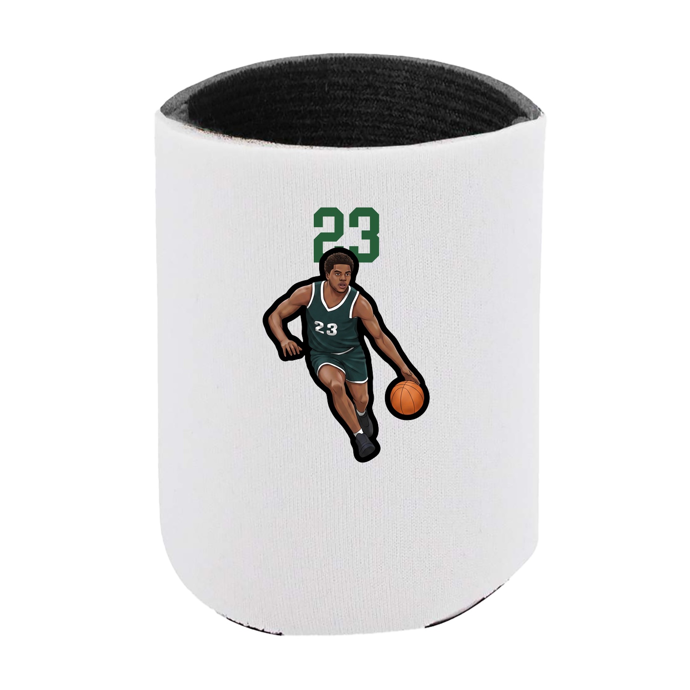 Can Holder — Number Top in White
