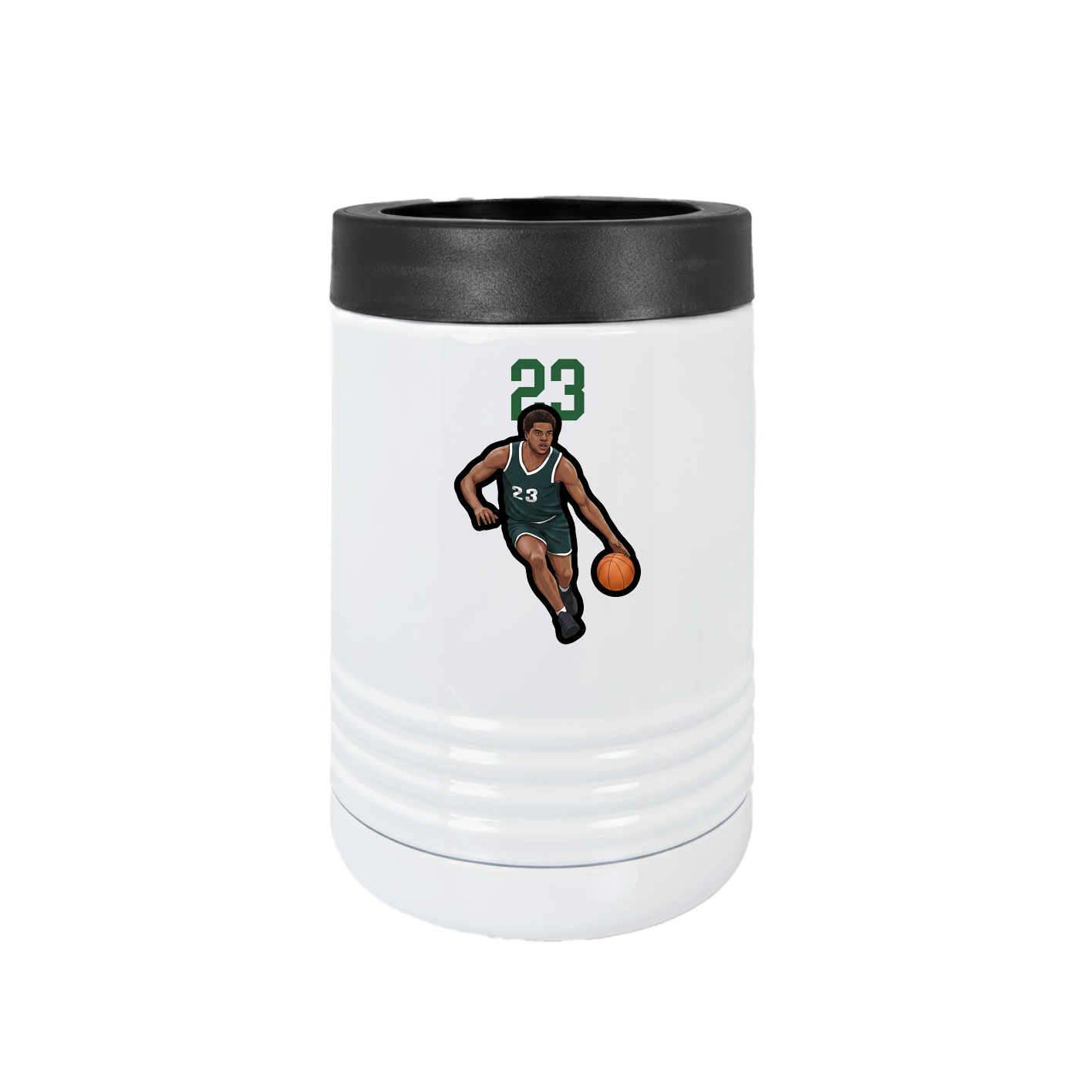 Beverage Holder — Number Top in White