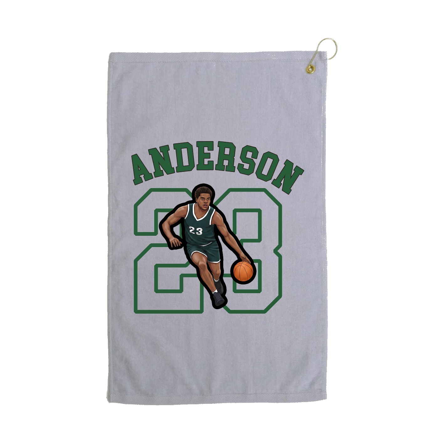 Golf Towel — Shirsey Arch in Grey
