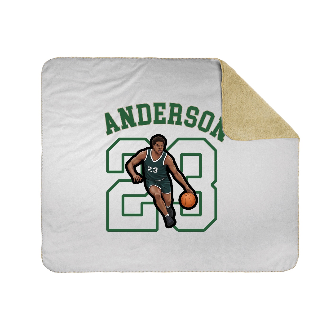 Throw Blanket — Shirsey Arch in White