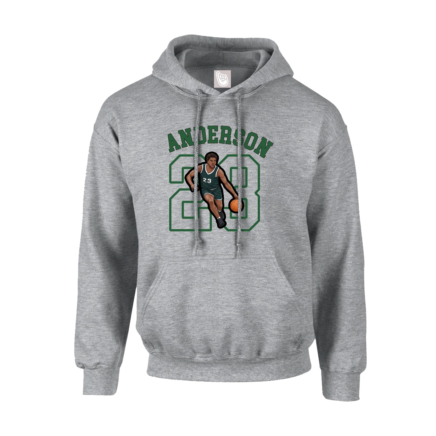 Hoodie — Shirsey Arch in Grey