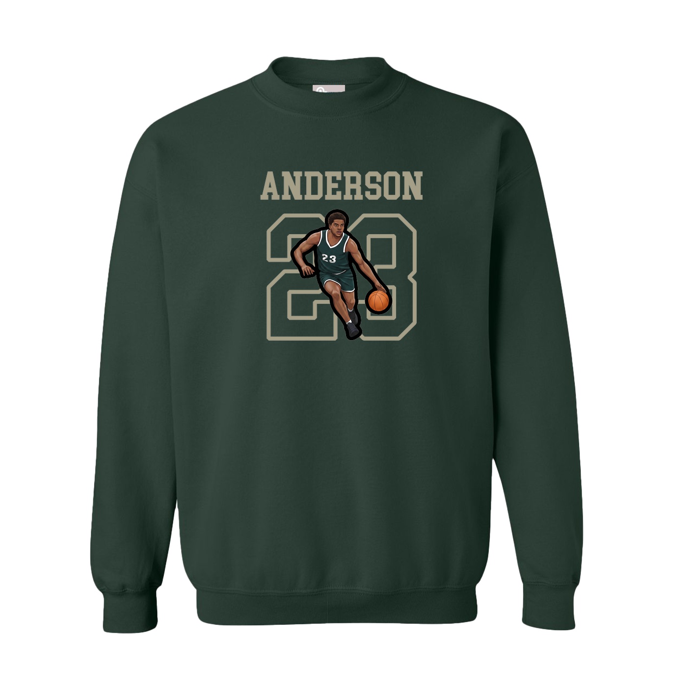 Fleece Crew — Shirsey in Green