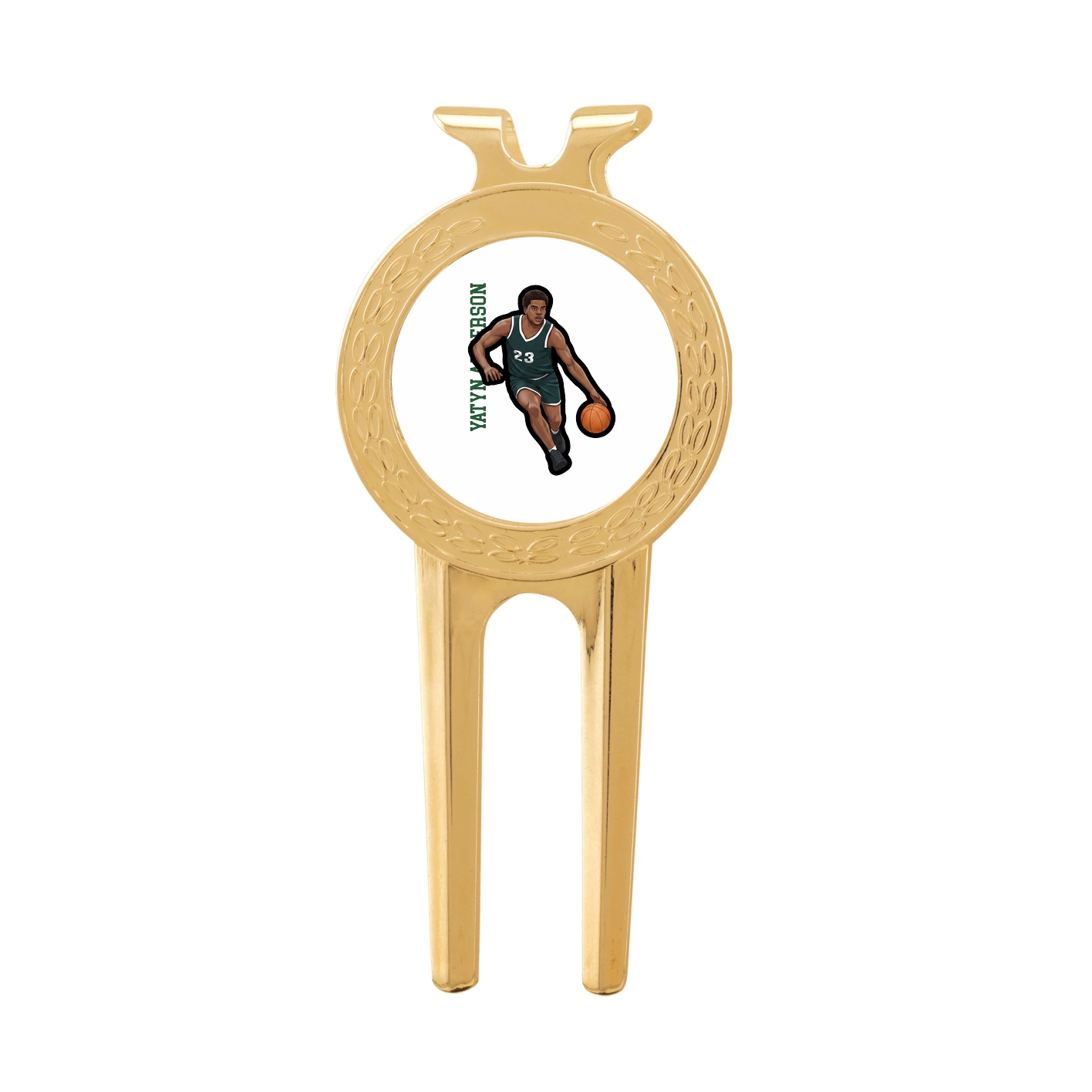 Divot Tool with Ball Marker — Name Vertical in Classic