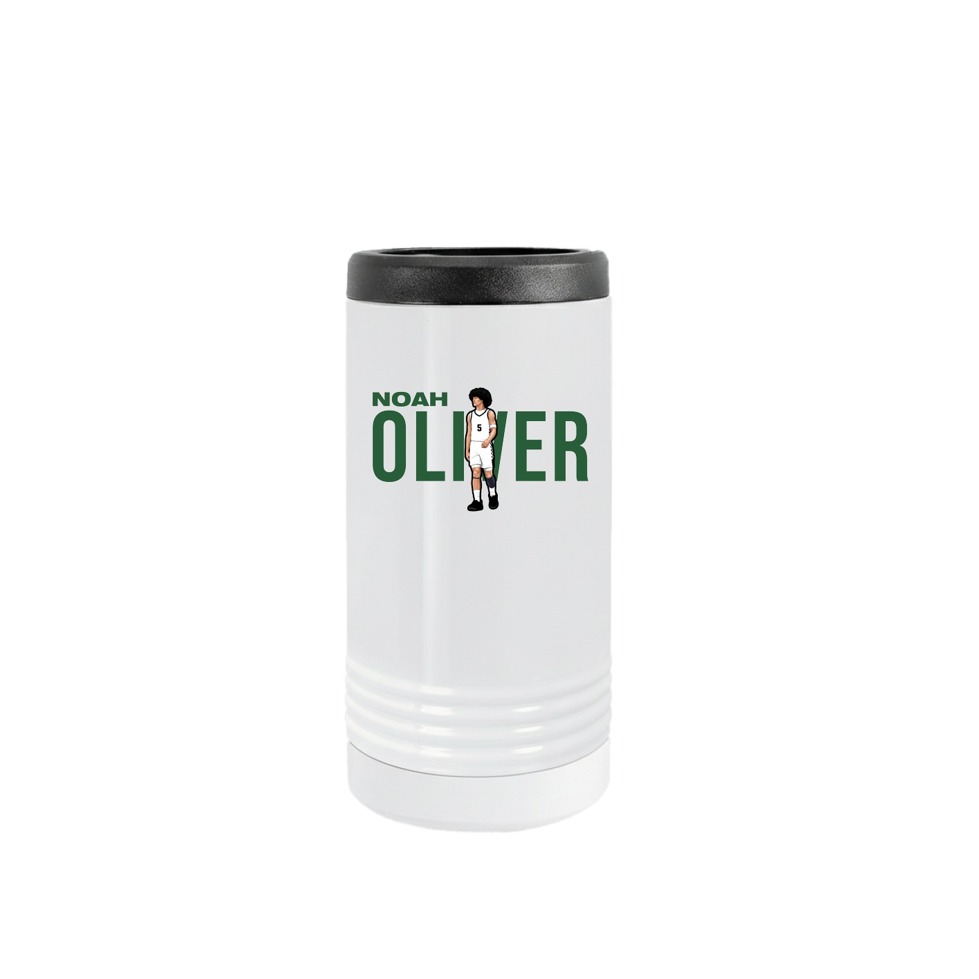 Slim Beverage Holder — Player Name in White