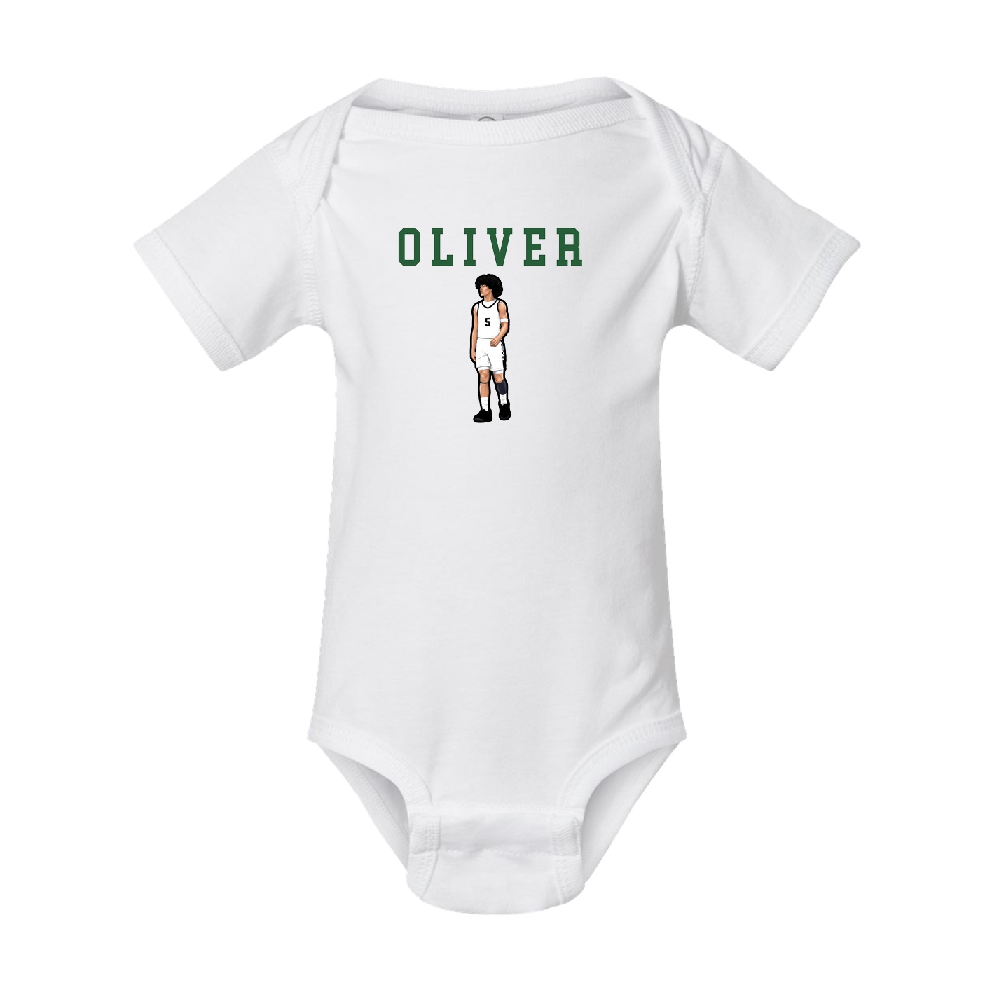Baby Onesie — Shirsey in White