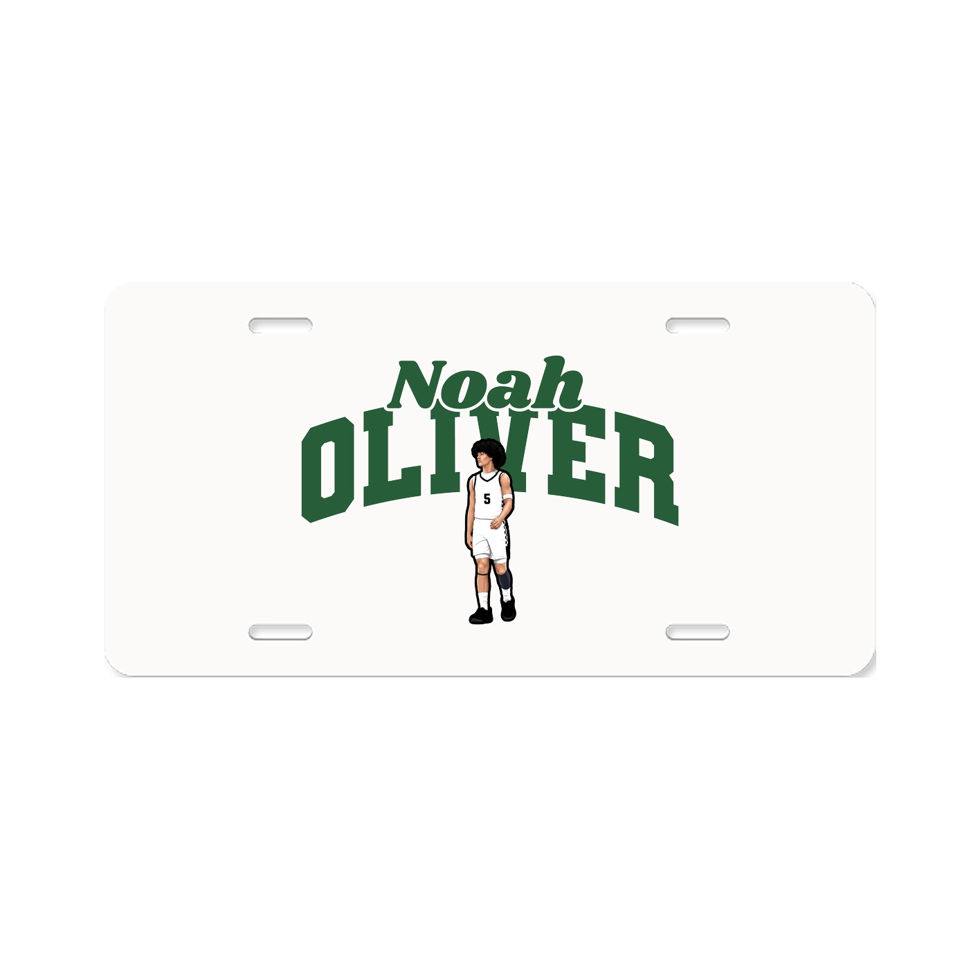 License Plate — Signature Arch in Classic