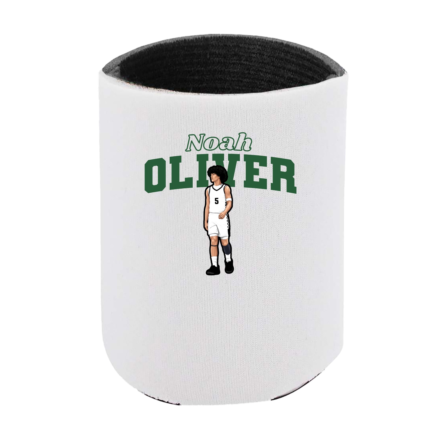 Can Holder — Name Arch in White
