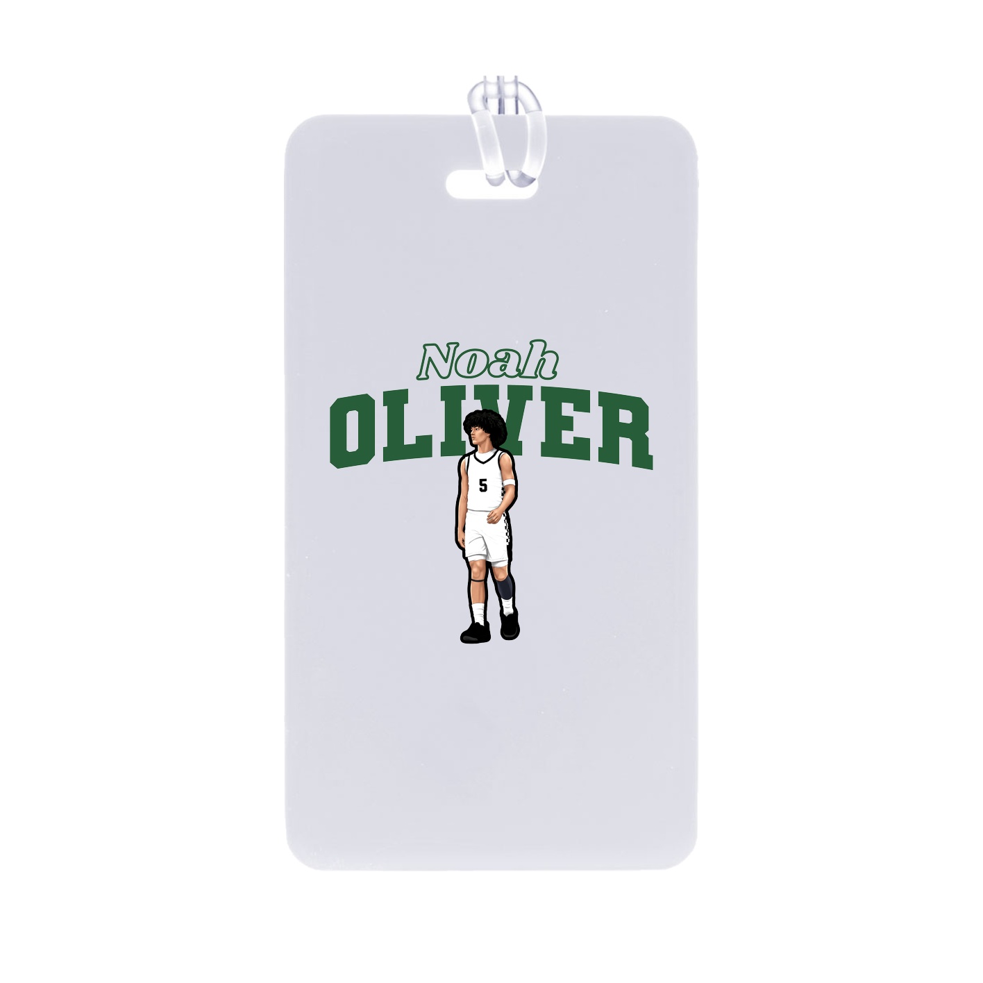 Bag Tag — Name Arch in Classic