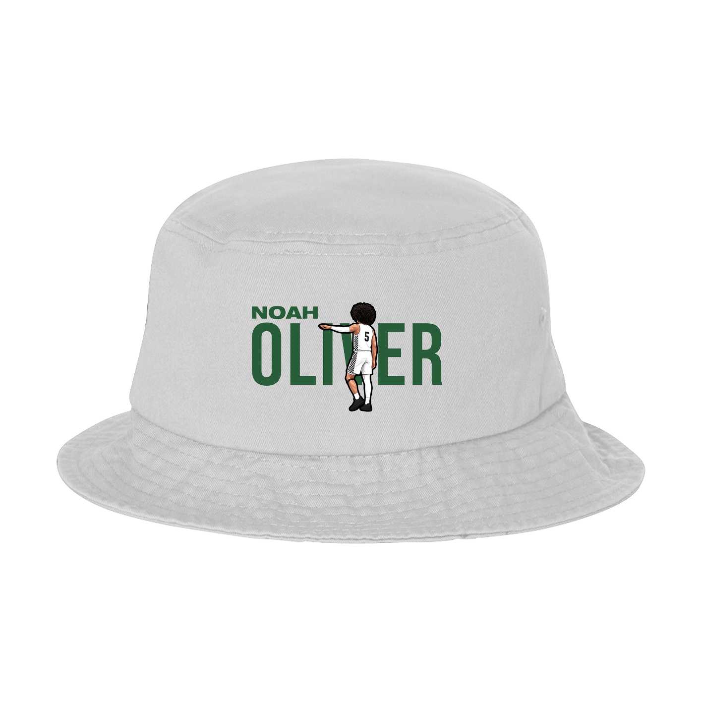 Bucket Cap — Player Name in White