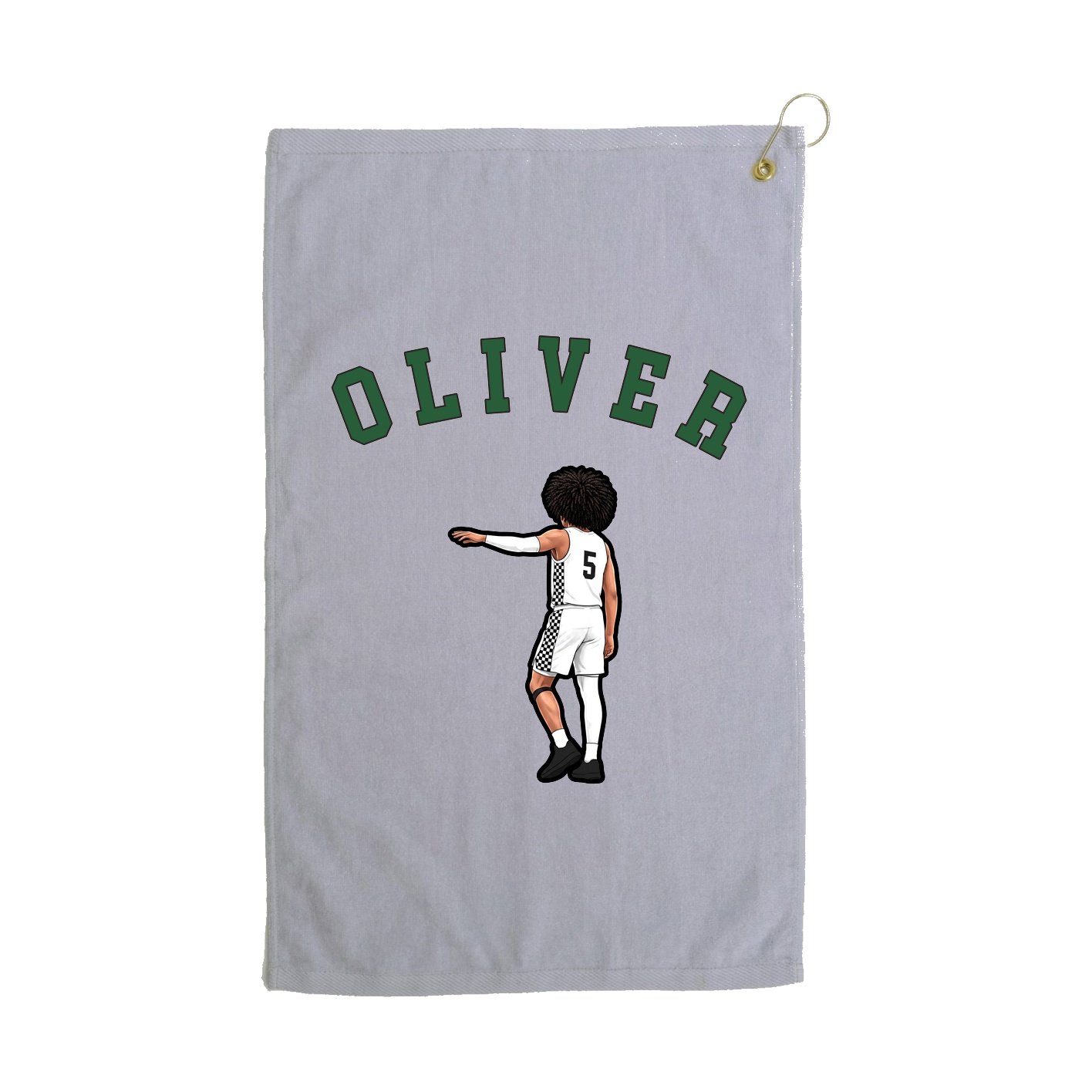 Golf Towel — Shirsey Arch in Grey
